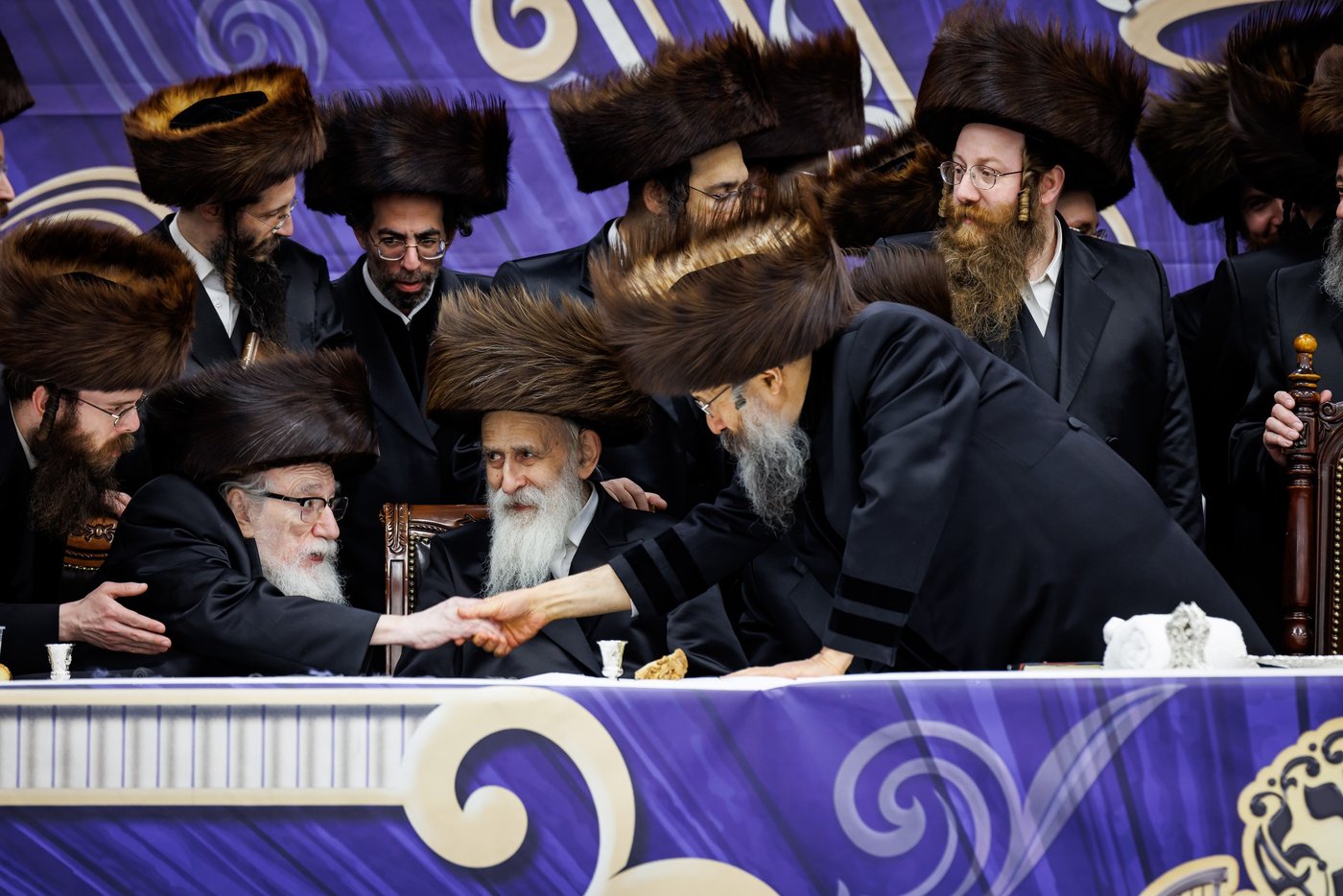 שמחת נישואי נכדת האדמו"ר מבאבוב 45