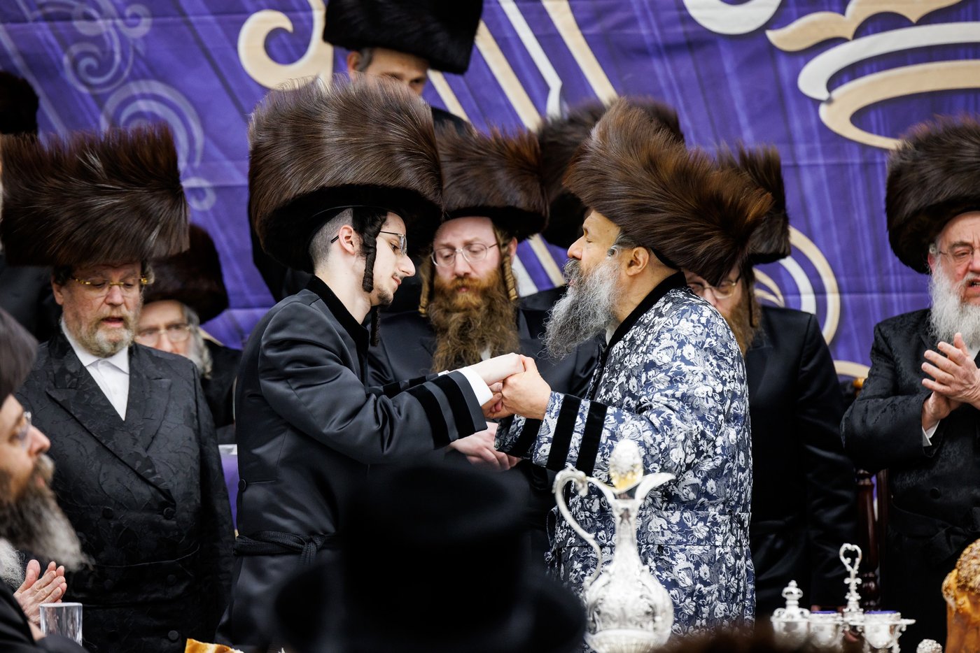 שמחת נישואי נכדת האדמו"ר מבאבוב 45