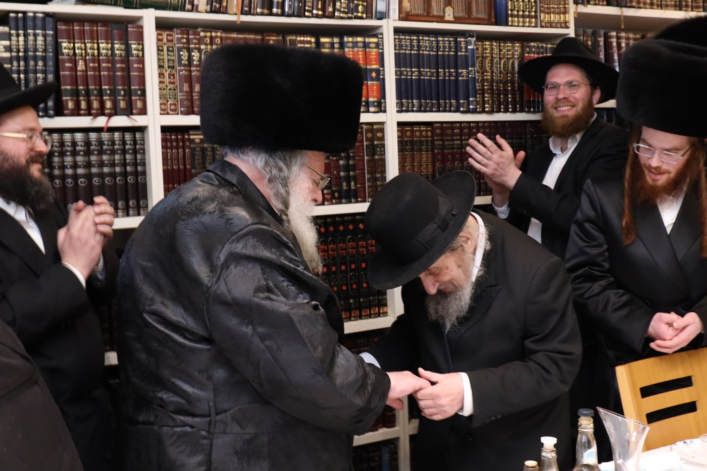 שמחת השבע ברכות לרגל נישואי נכדת הגר"ש אלתר
