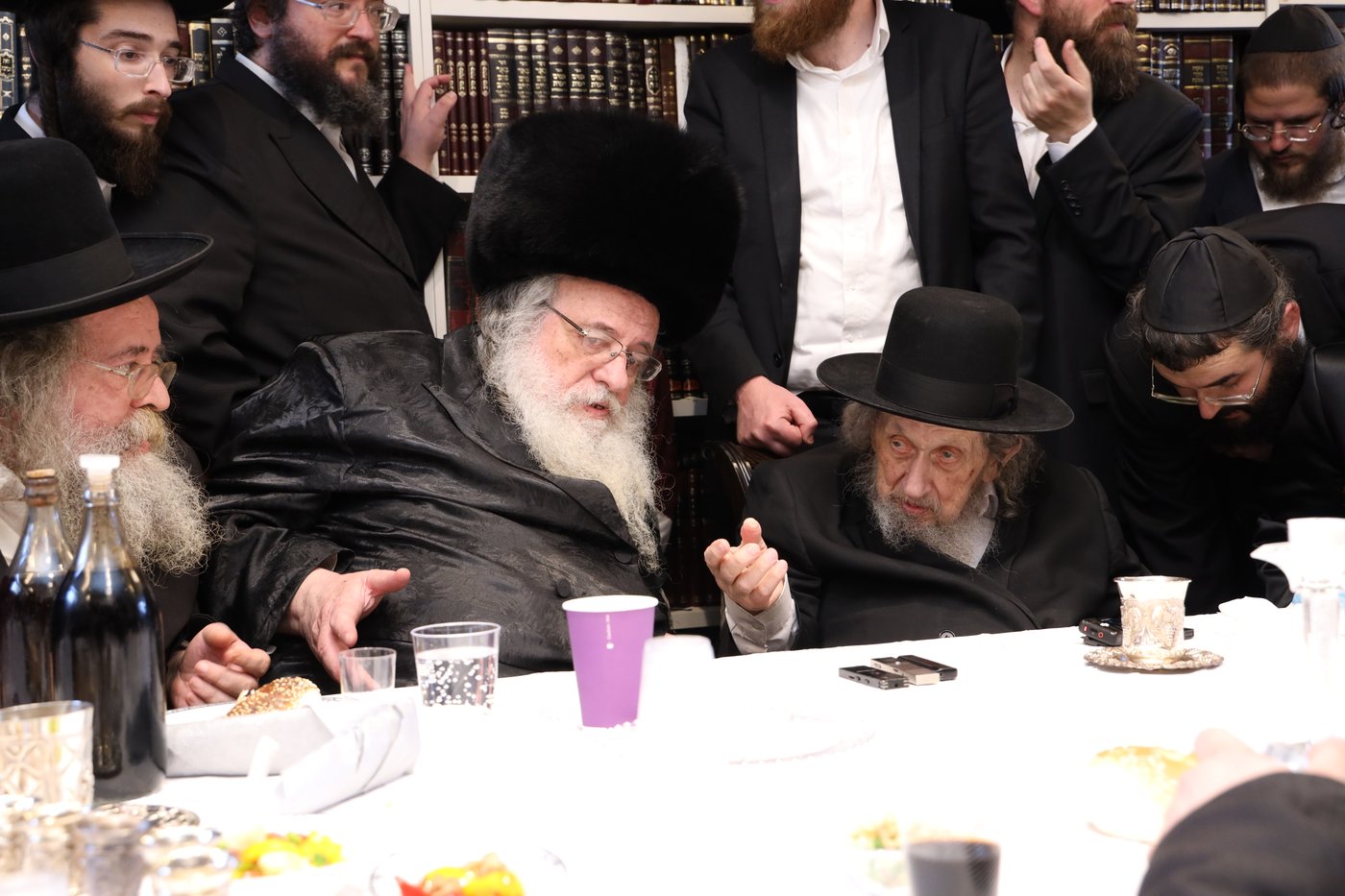 שמחת השבע ברכות לרגל נישואי נכדת הגר"ש אלתר
