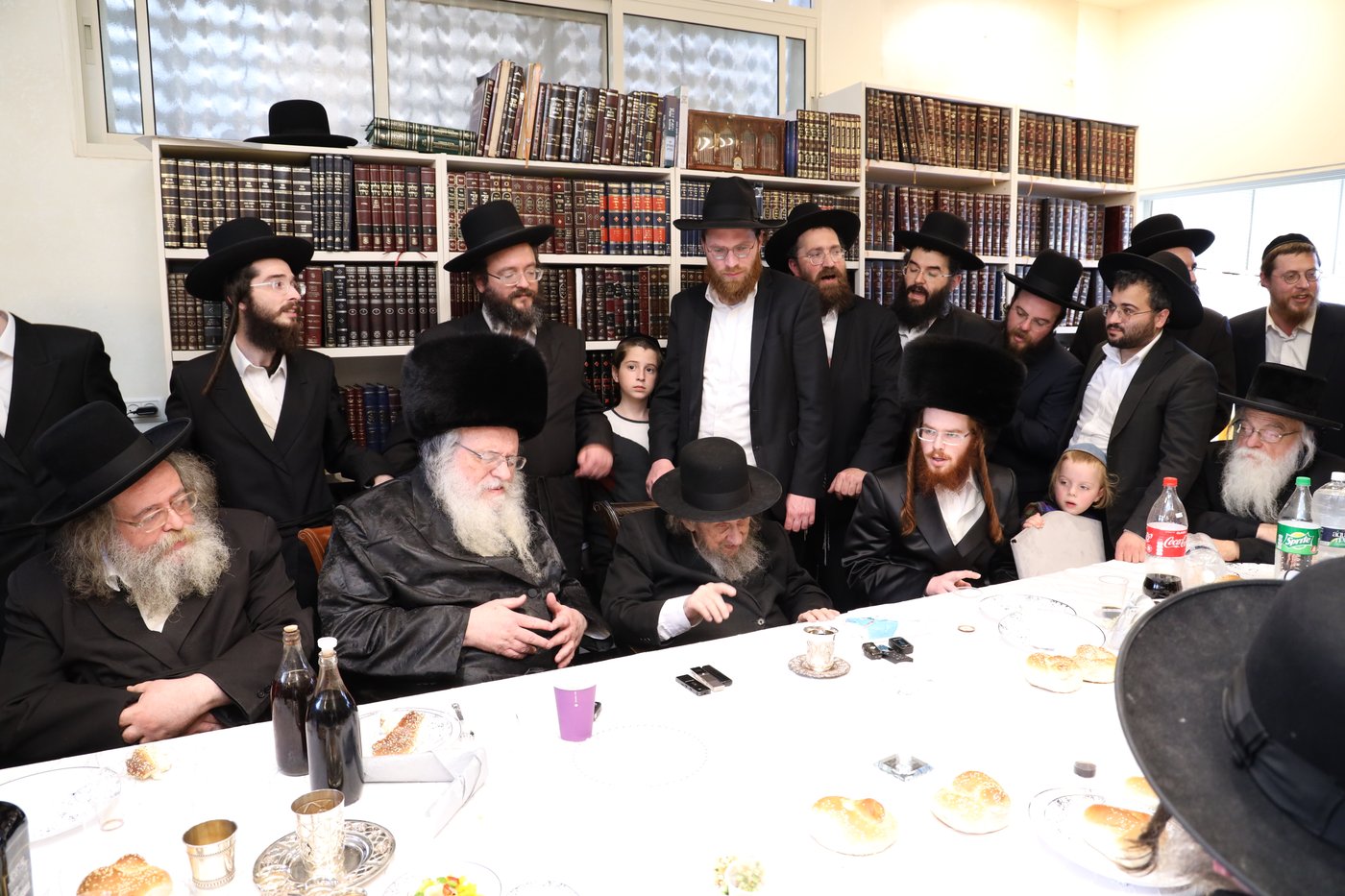 שמחת השבע ברכות לרגל נישואי נכדת הגר"ש אלתר