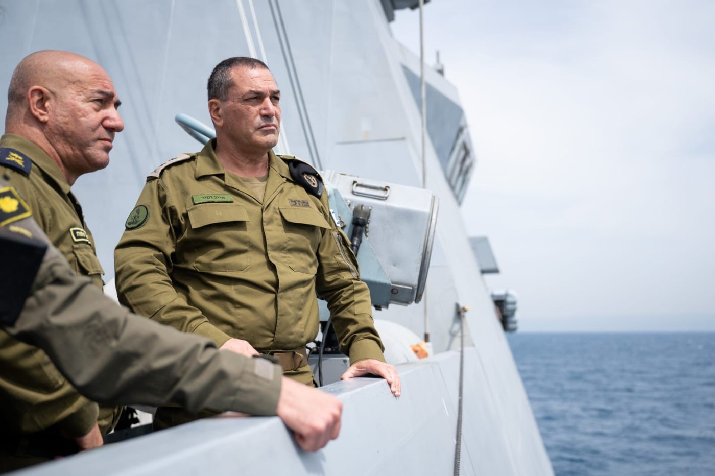 הרמטכ״ל אייל זמיר בביקור בחיל הים