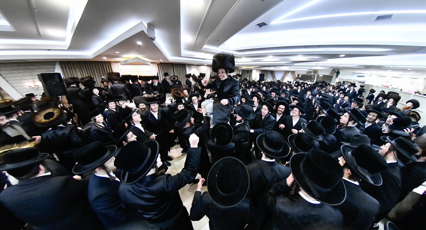 שמחת בית שאץ - אזמרה - זידטשויב- צאנז ירושלים- רמת שלמה