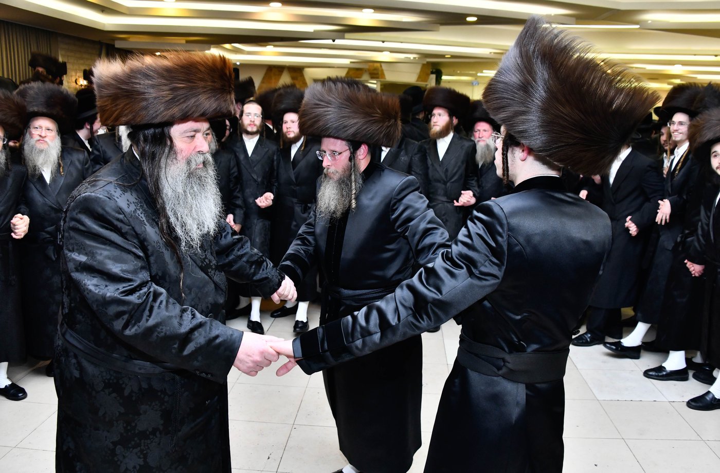 שמחת בית שאץ - אזמרה - זידטשויב- צאנז ירושלים- רמת שלמה
