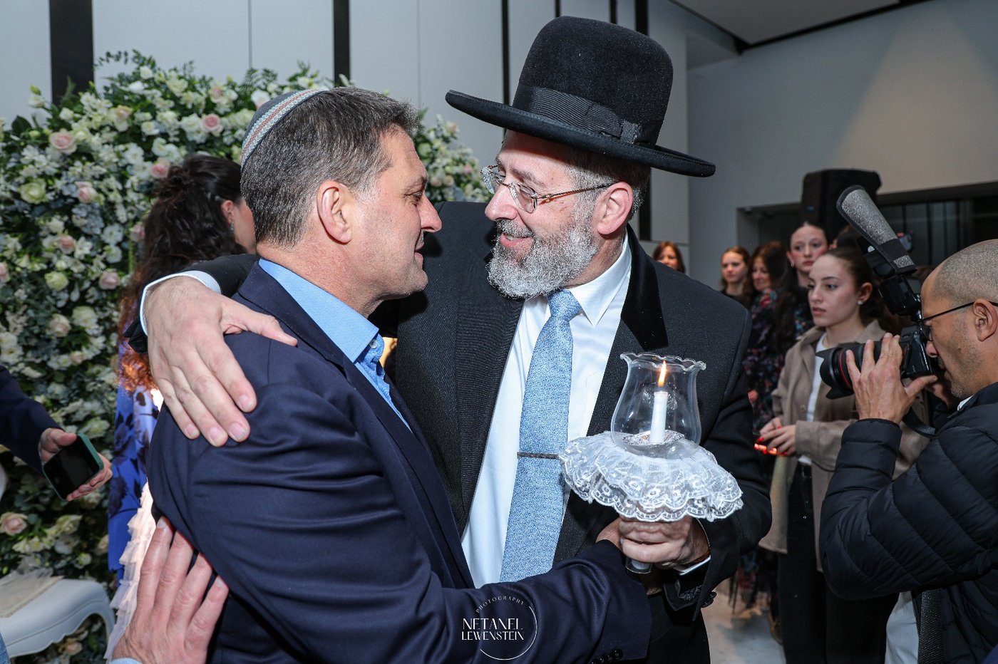 שמחת נישואי בת הגאון הרב דוד לאו