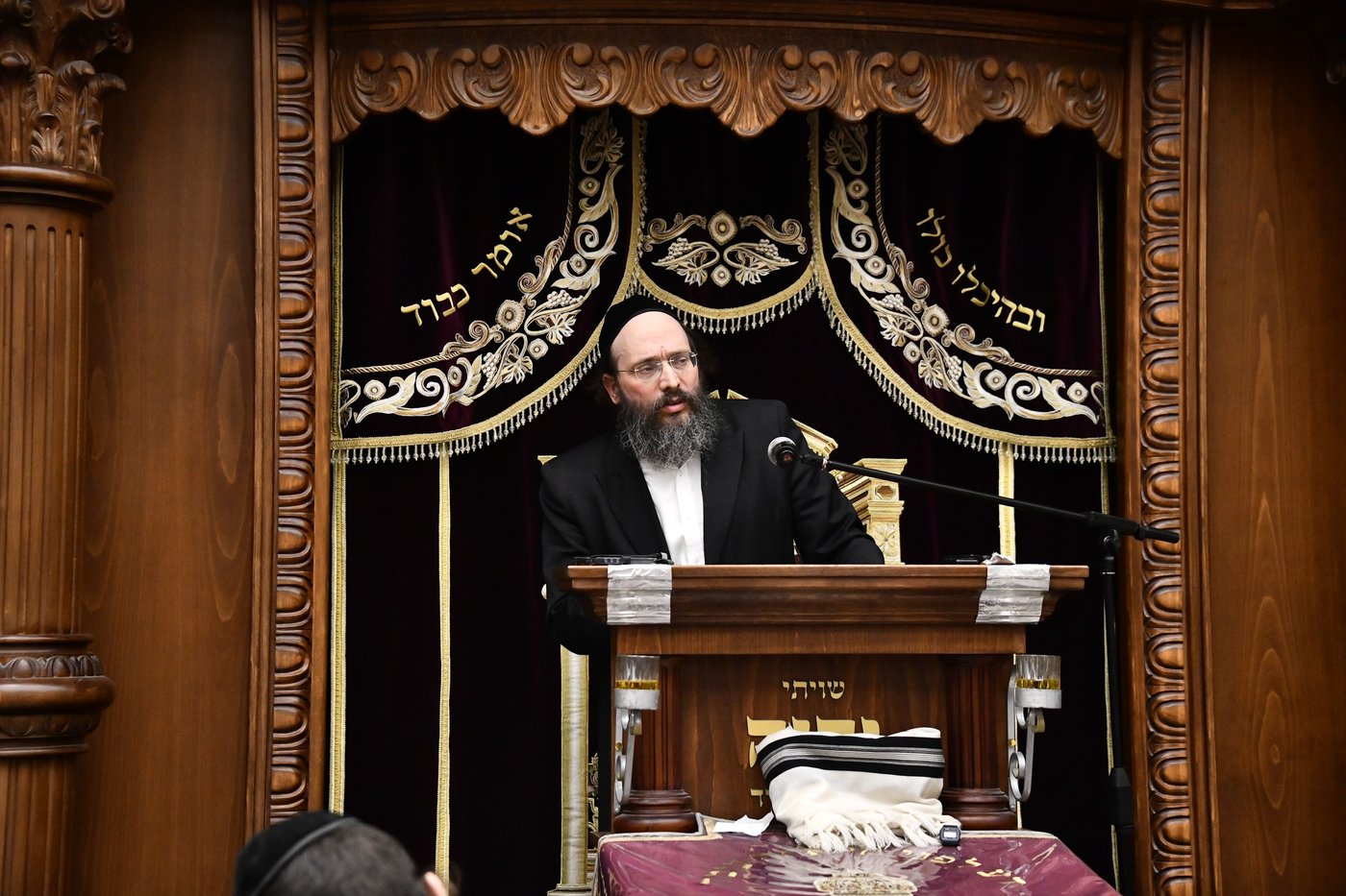 הגאון רבי שרגא שמשון ברלין, בשיעור הראשון ב'גאון יעקב'