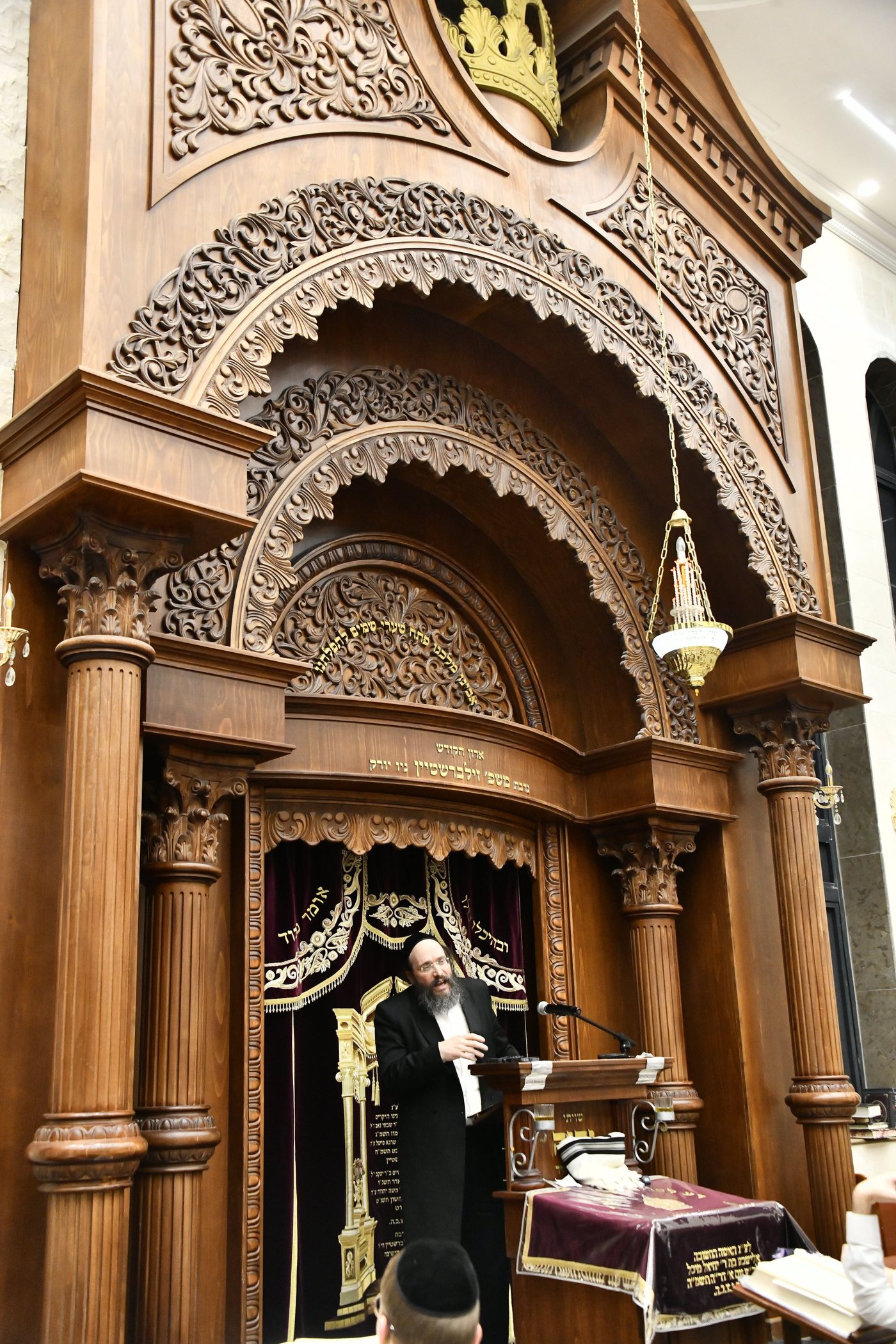 הגאון רבי שרגא שמשון ברלין, בשיעור הראשון ב'גאון יעקב'