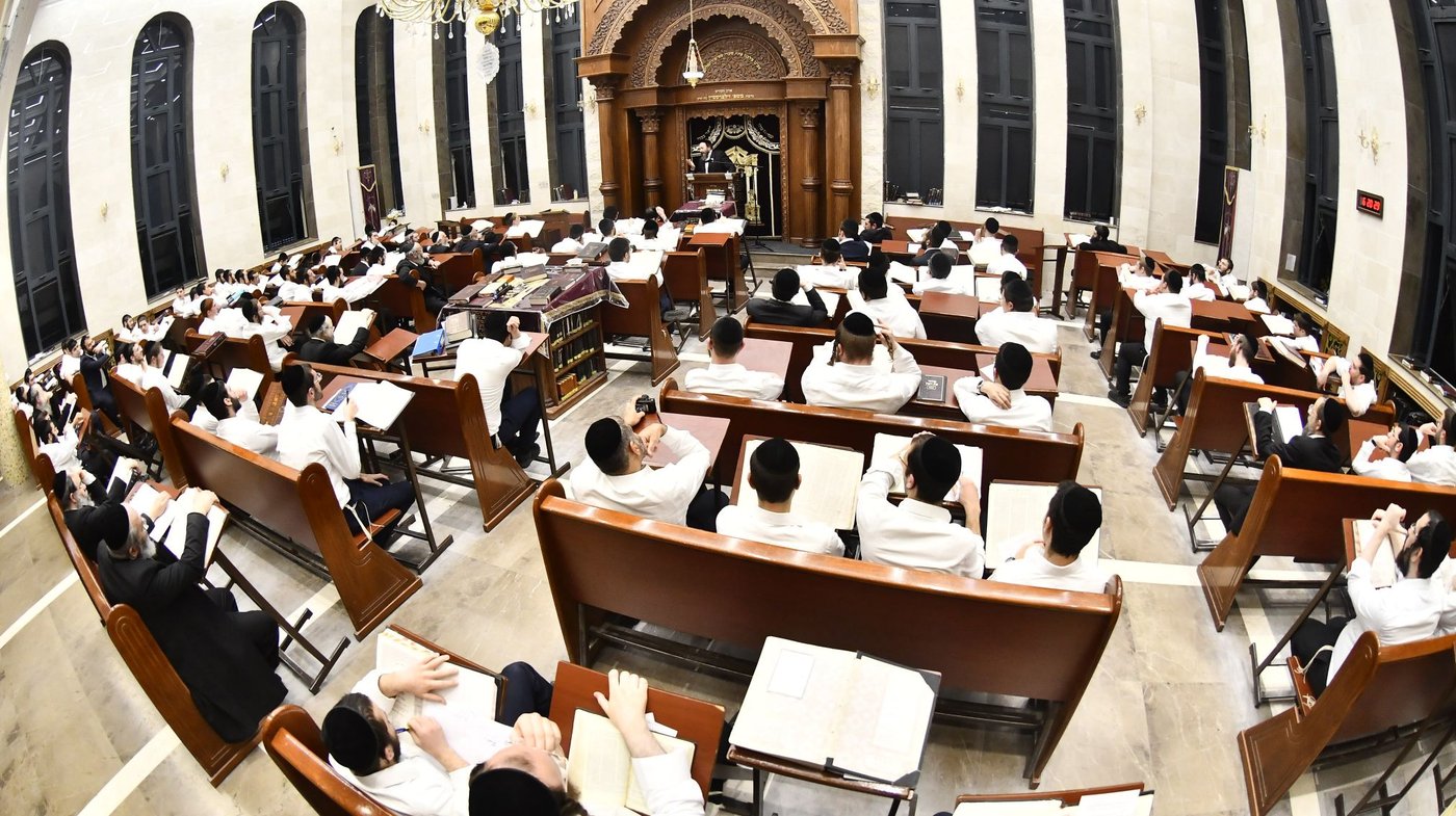 הגאון רבי שרגא שמשון ברלין, בשיעור הראשון ב'גאון יעקב'