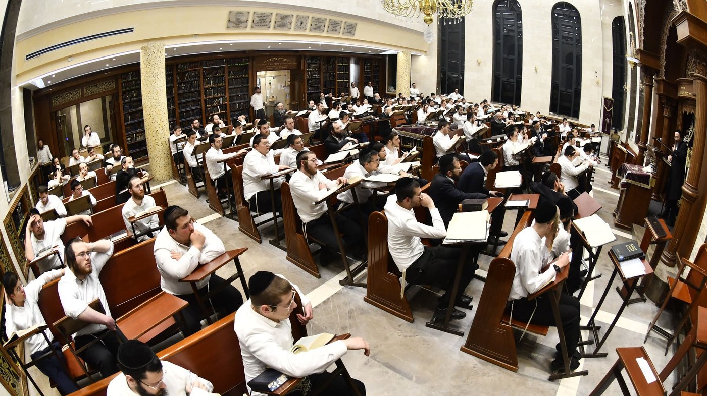 הגאון רבי שרגא שמשון ברלין, בשיעור הראשון ב'גאון יעקב'