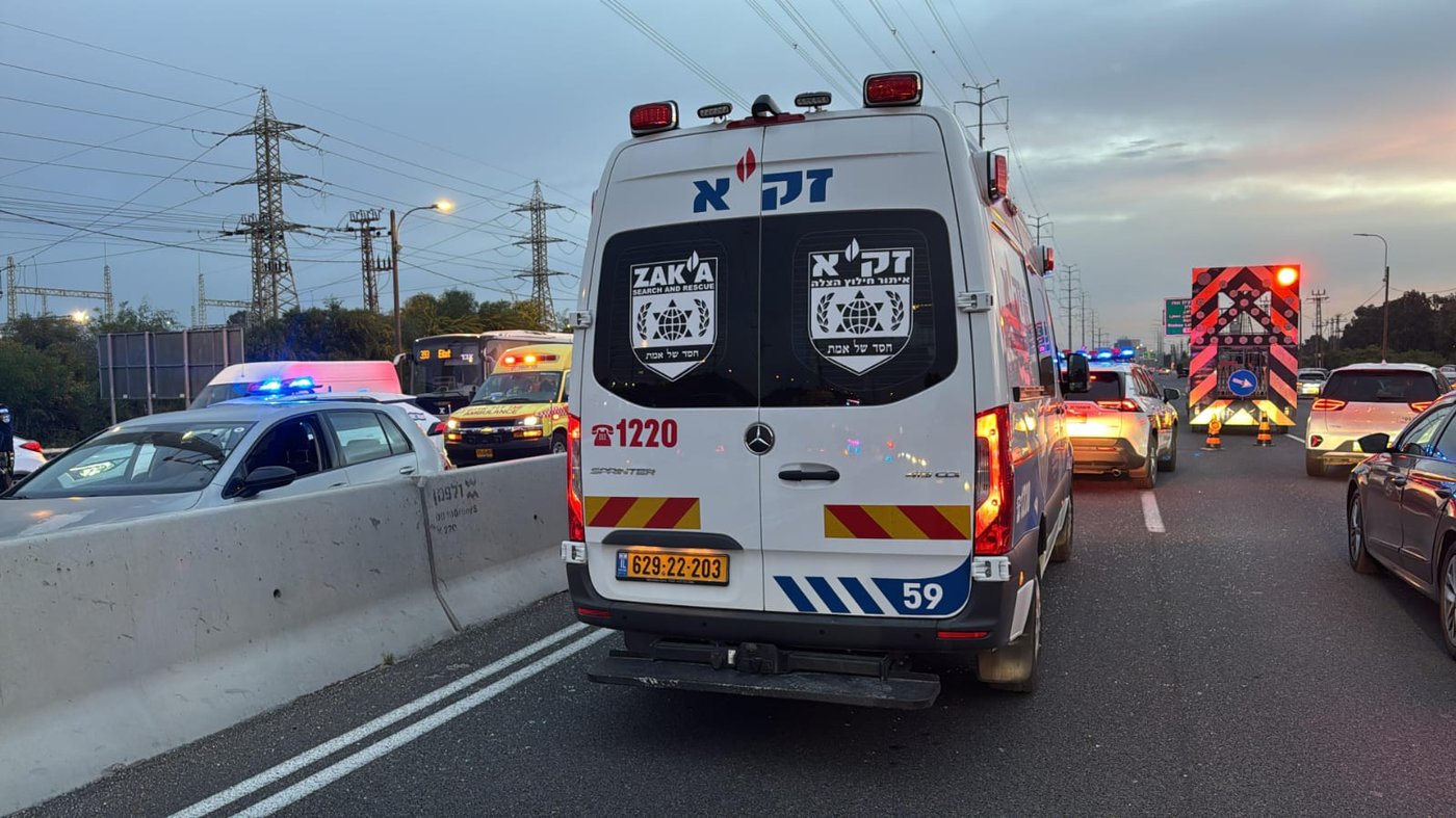 זירת התאונה הקשה