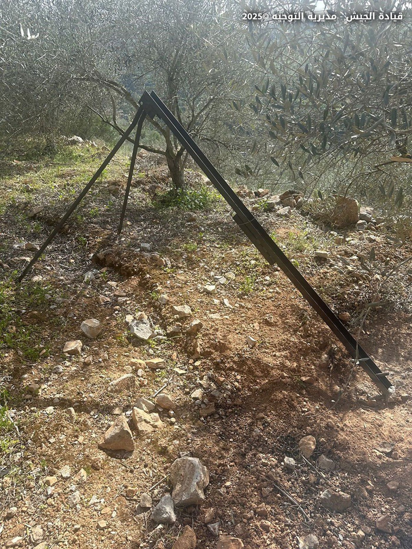 משגרי הרקטות שנתפסו בלבנון