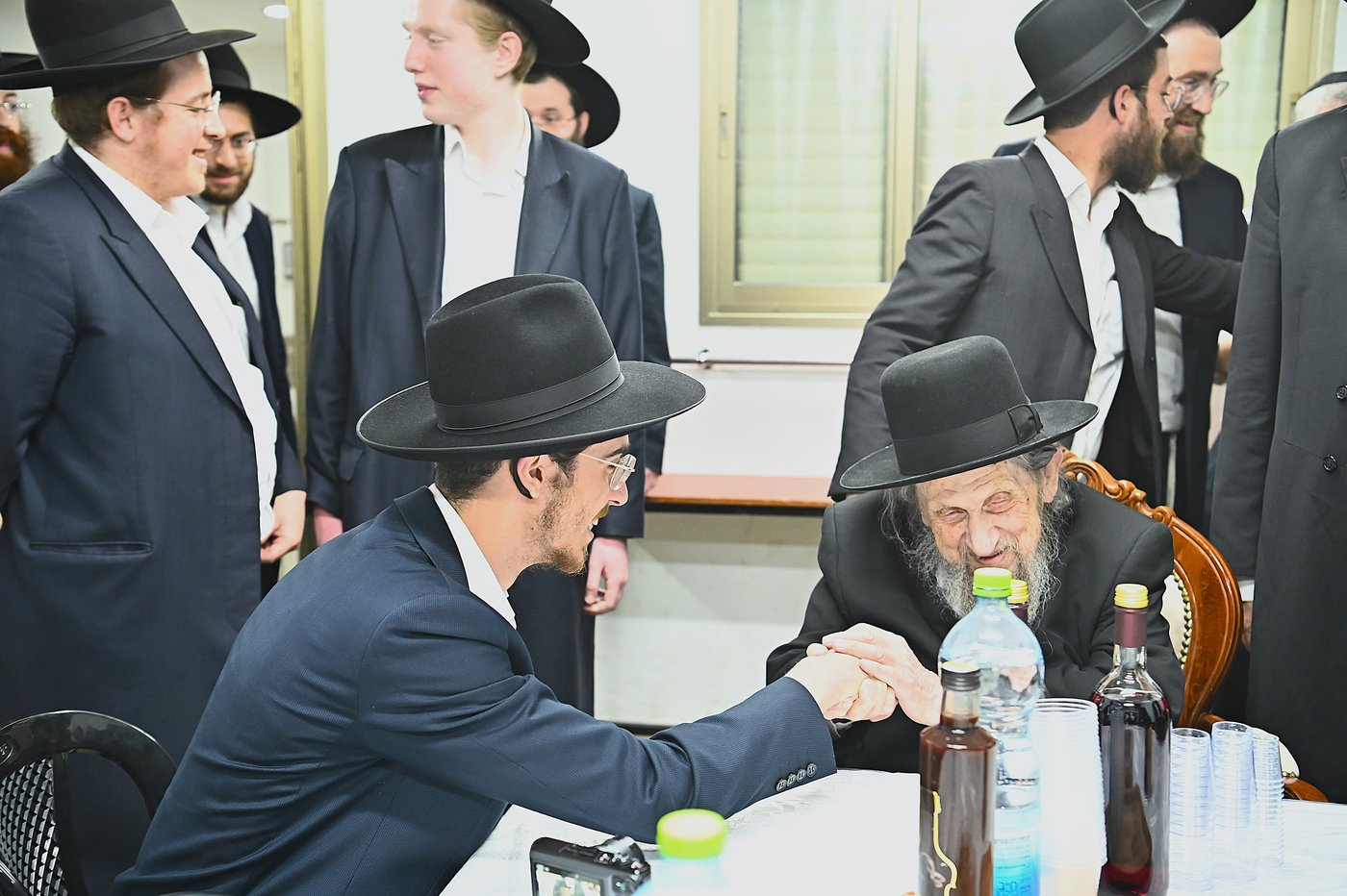 שמחת אירוסי נין הגאון רבי דב לנדו