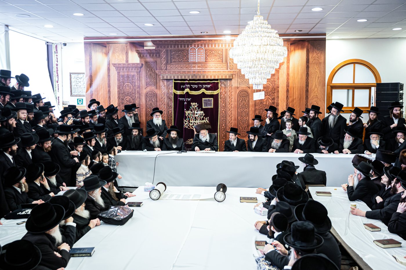 האדמו"ר מבאבוב בביקור באנטווערפן