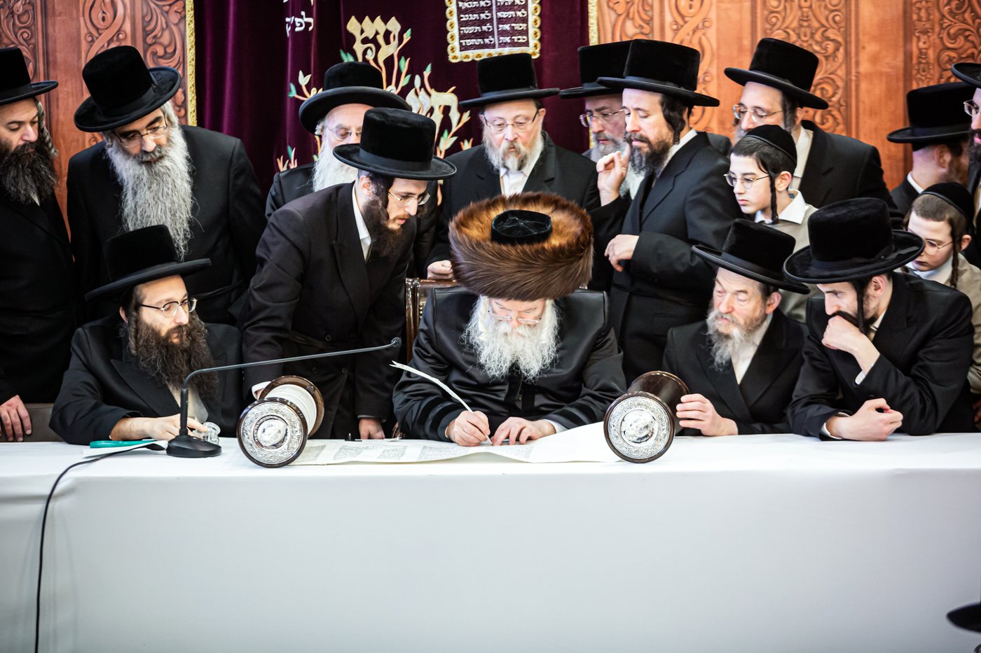 האדמו"ר מבאבוב בביקור באנטווערפן