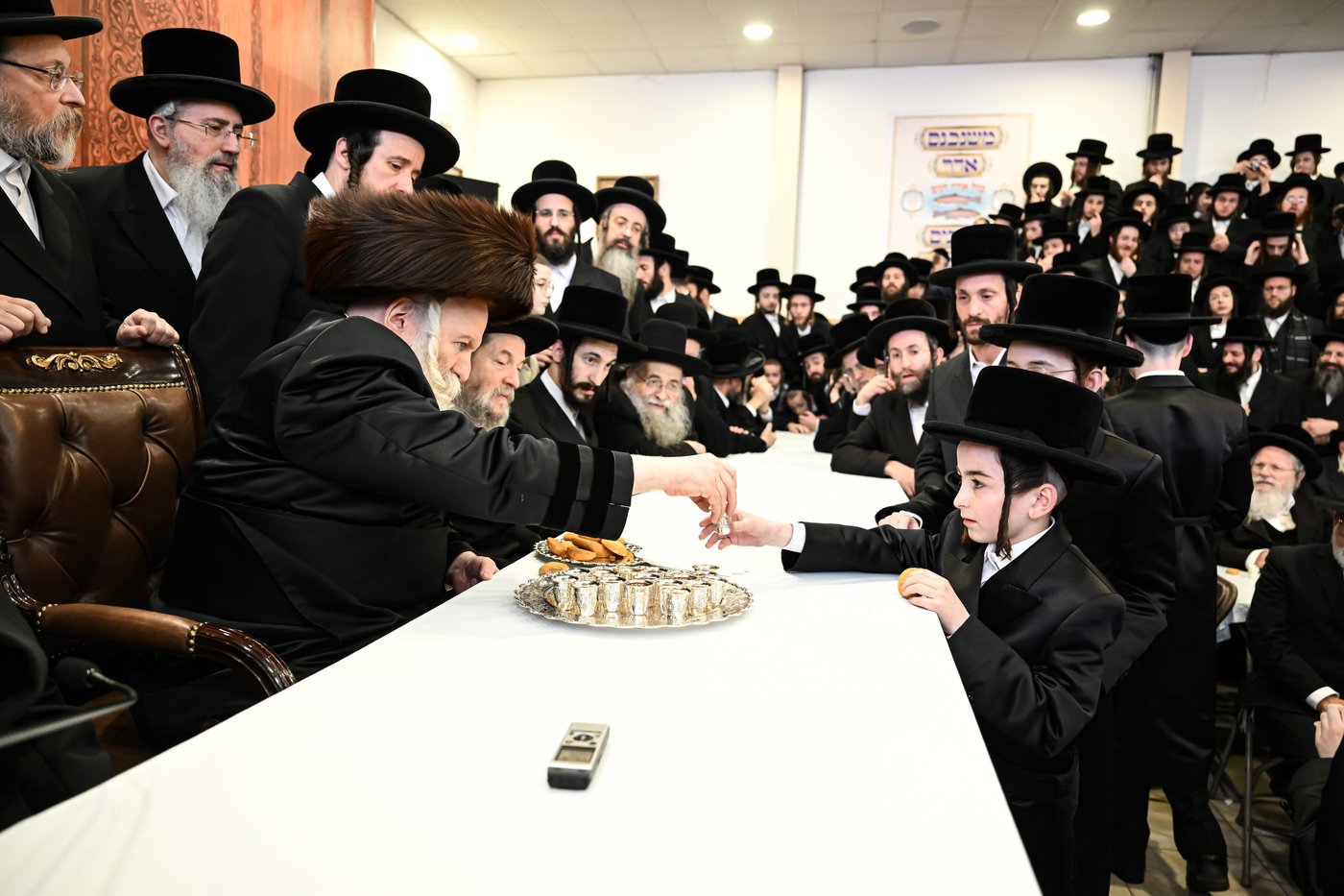 האדמו"ר מבאבוב בביקור באנטווערפן