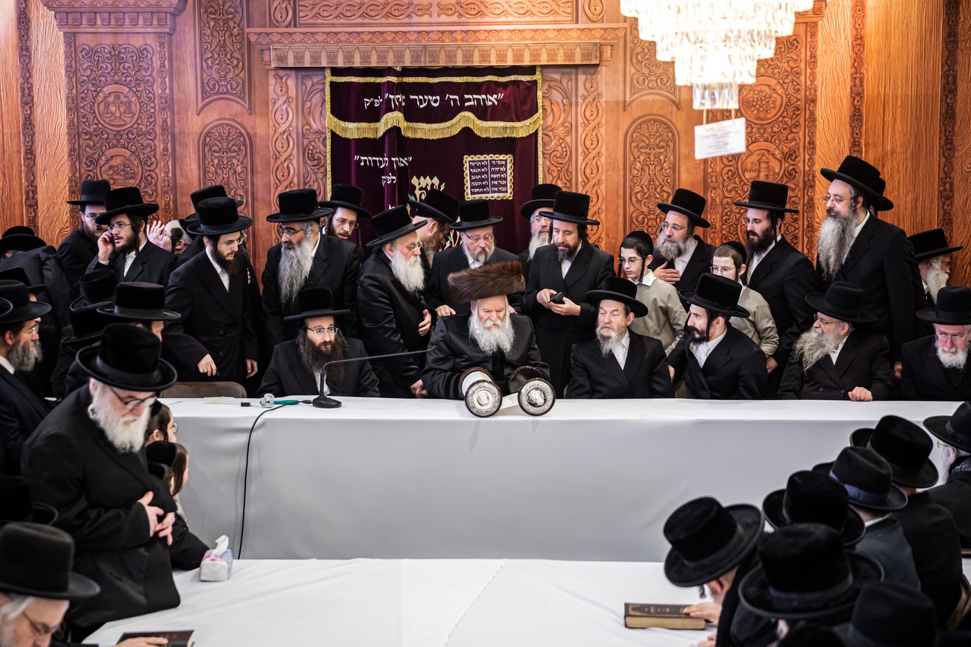 האדמו"ר מבאבוב בביקור באנטווערפן
