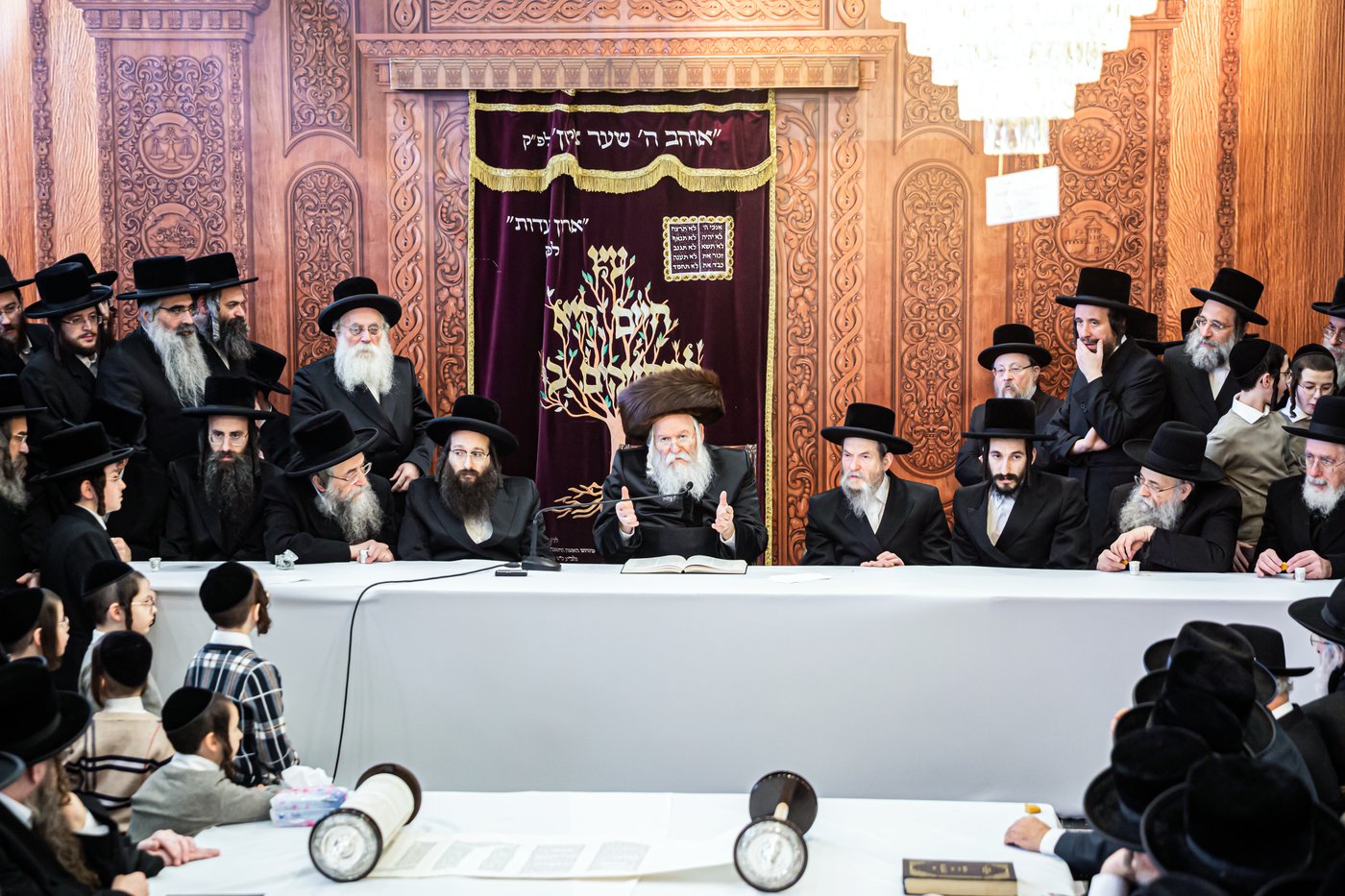 האדמו"ר מבאבוב בביקור באנטווערפן