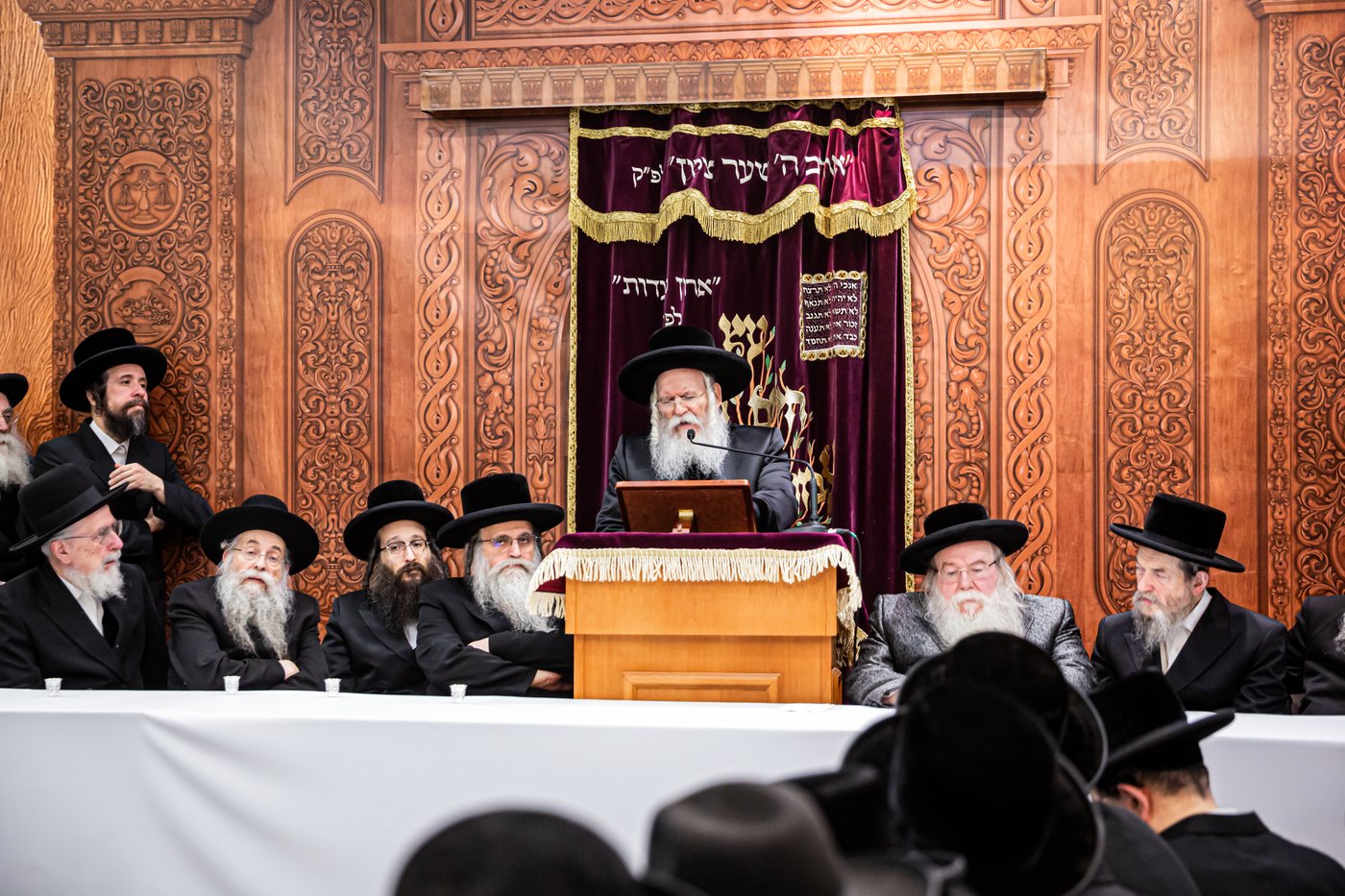 מעמד הכנסת ספר תורה לביהמ"ד באבוב באנטווערפן