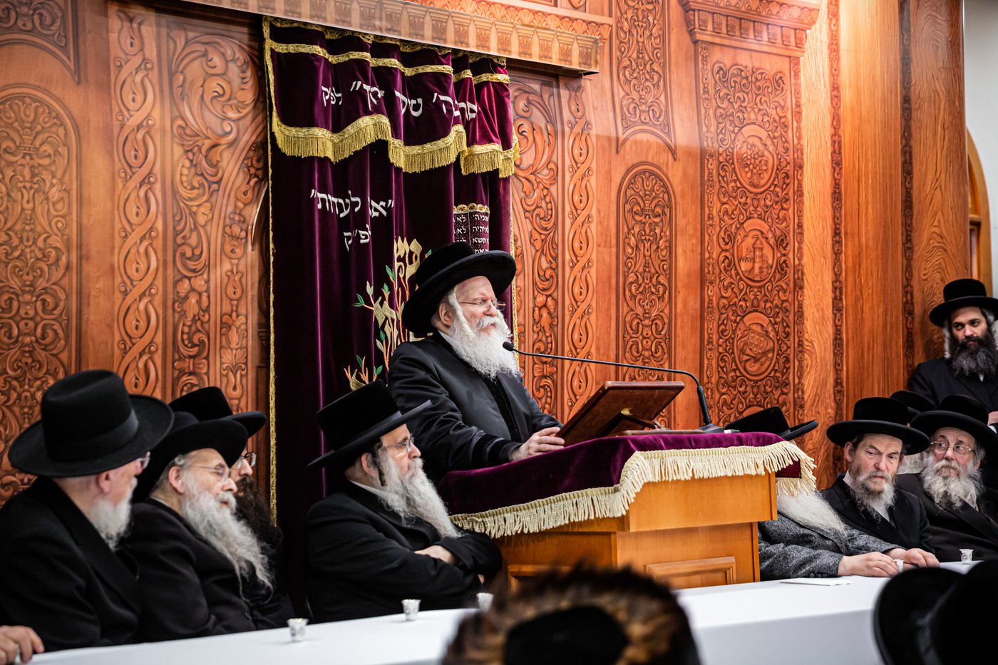 מעמד הכנסת ספר תורה לביהמ"ד באבוב באנטווערפן
