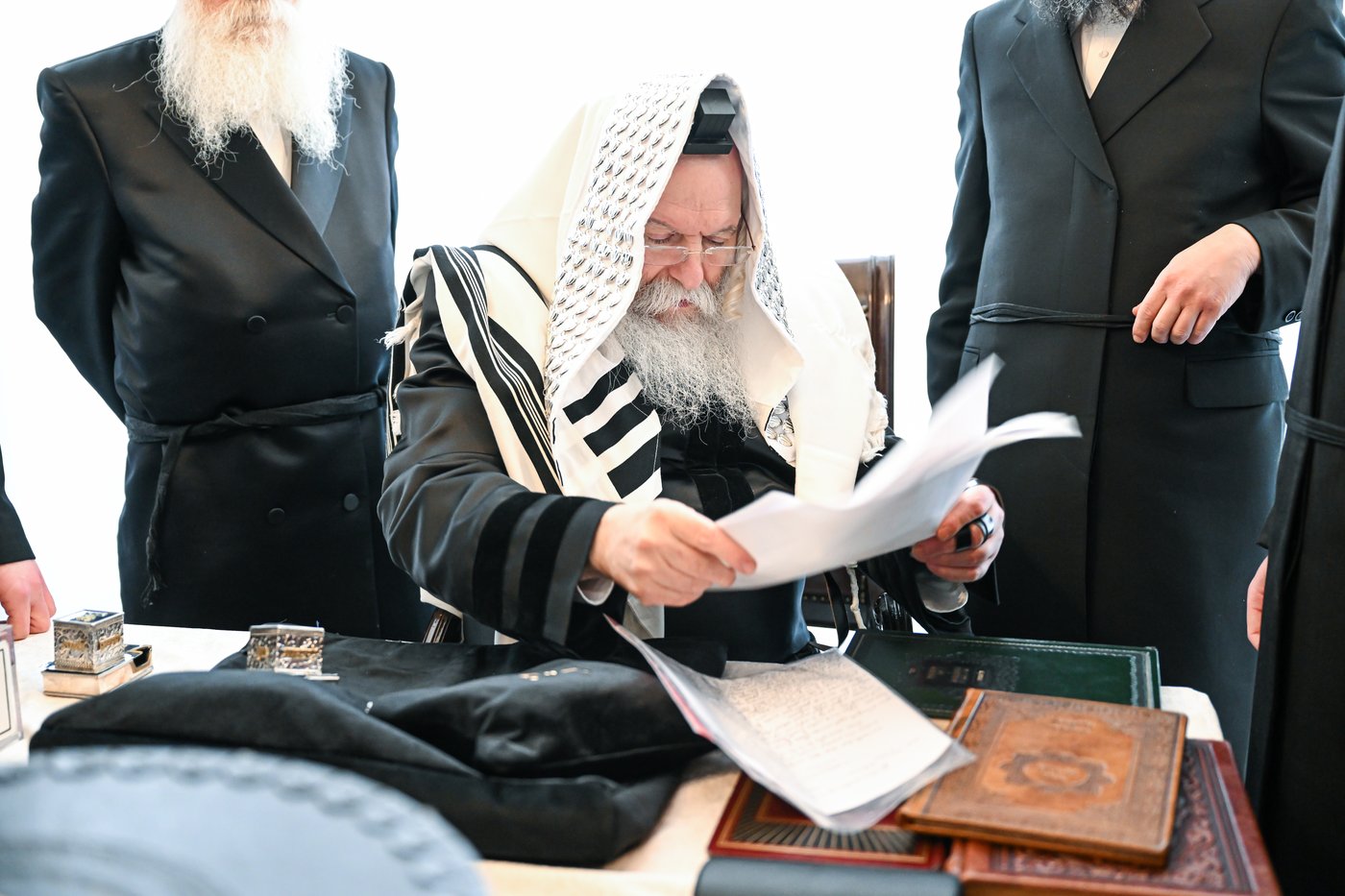 האדמו"ר מבאבוב בביקור באנטווערפן