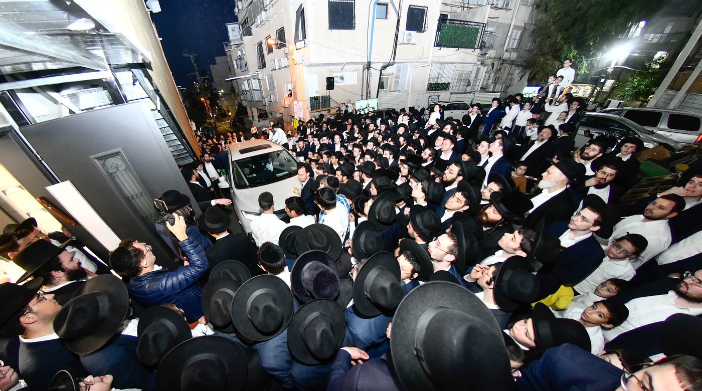 המשא של הגר"ד לנדו בבית השם