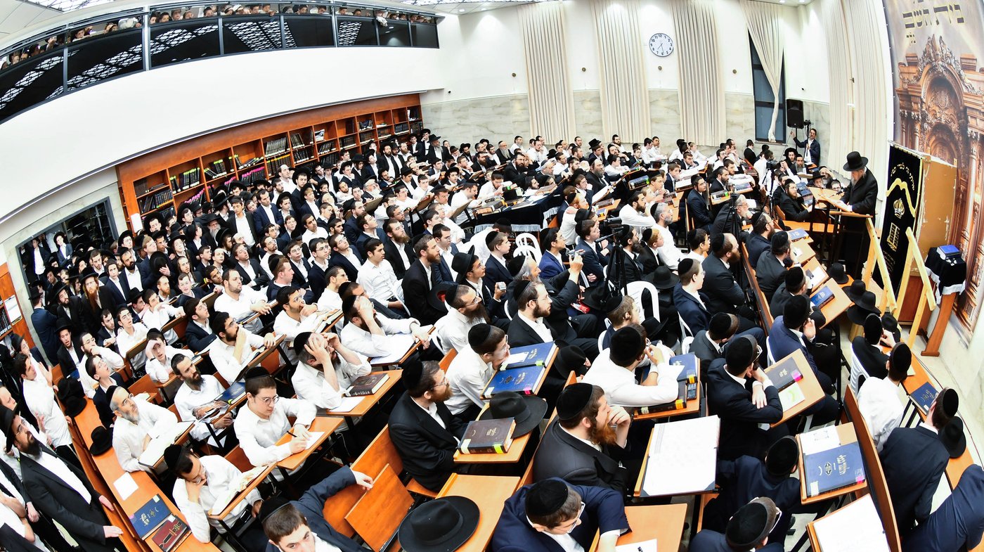 המשא של הגר"ד לנדו בבית השם