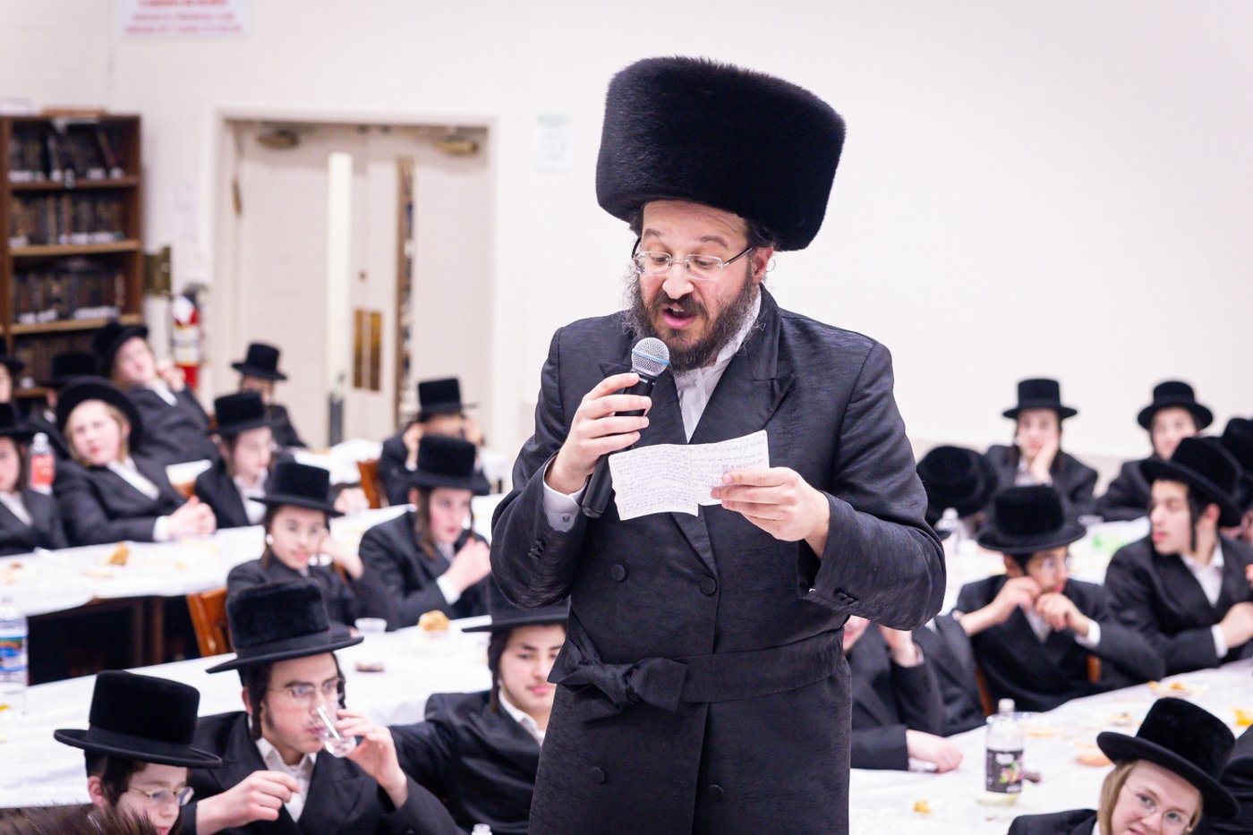 שמחת השבע ברכות לנכדת האדמו"ר מבאבוב 45