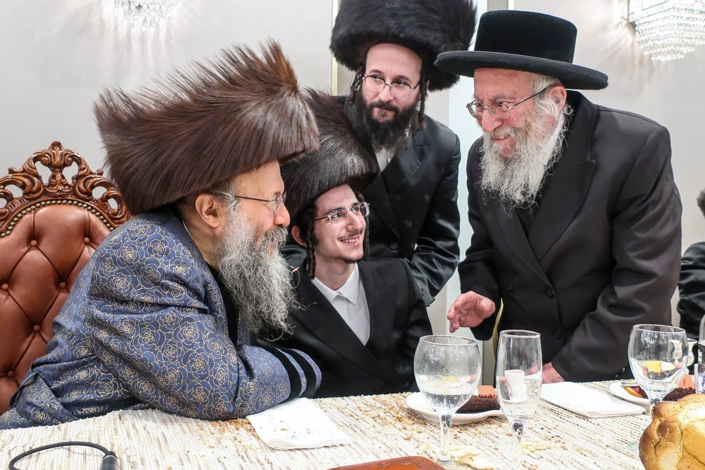 שמחת השבע ברכות לנכדת האדמו"ר מבאבוב 45