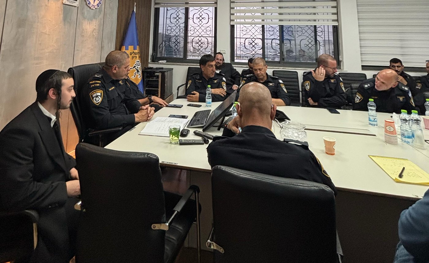 כנס נציגי הקהילות החרדיות וגופי חירום לקראת חג פסח במרחב ציון