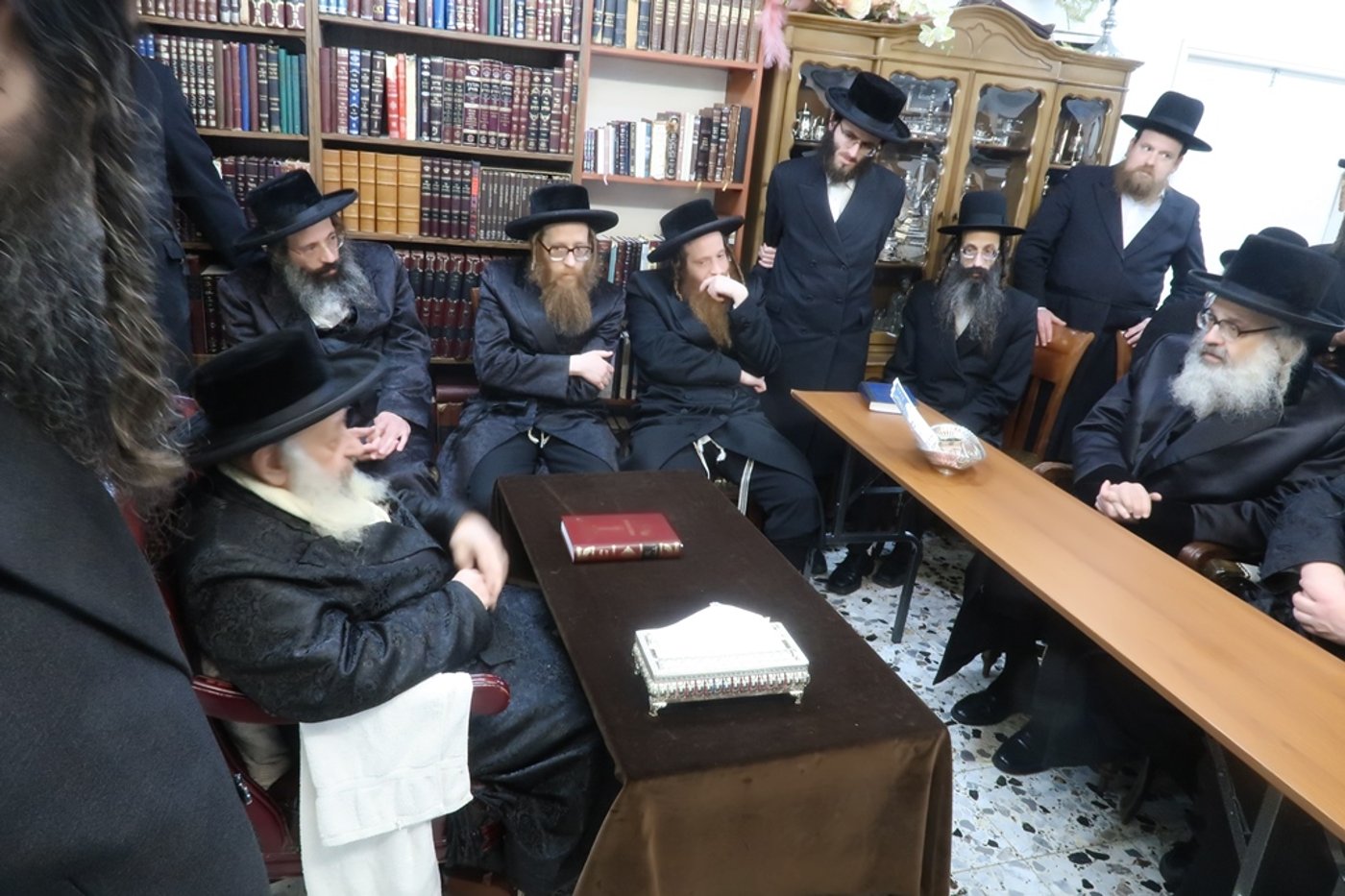 ניחום אבלים בחצה"ק דעעש