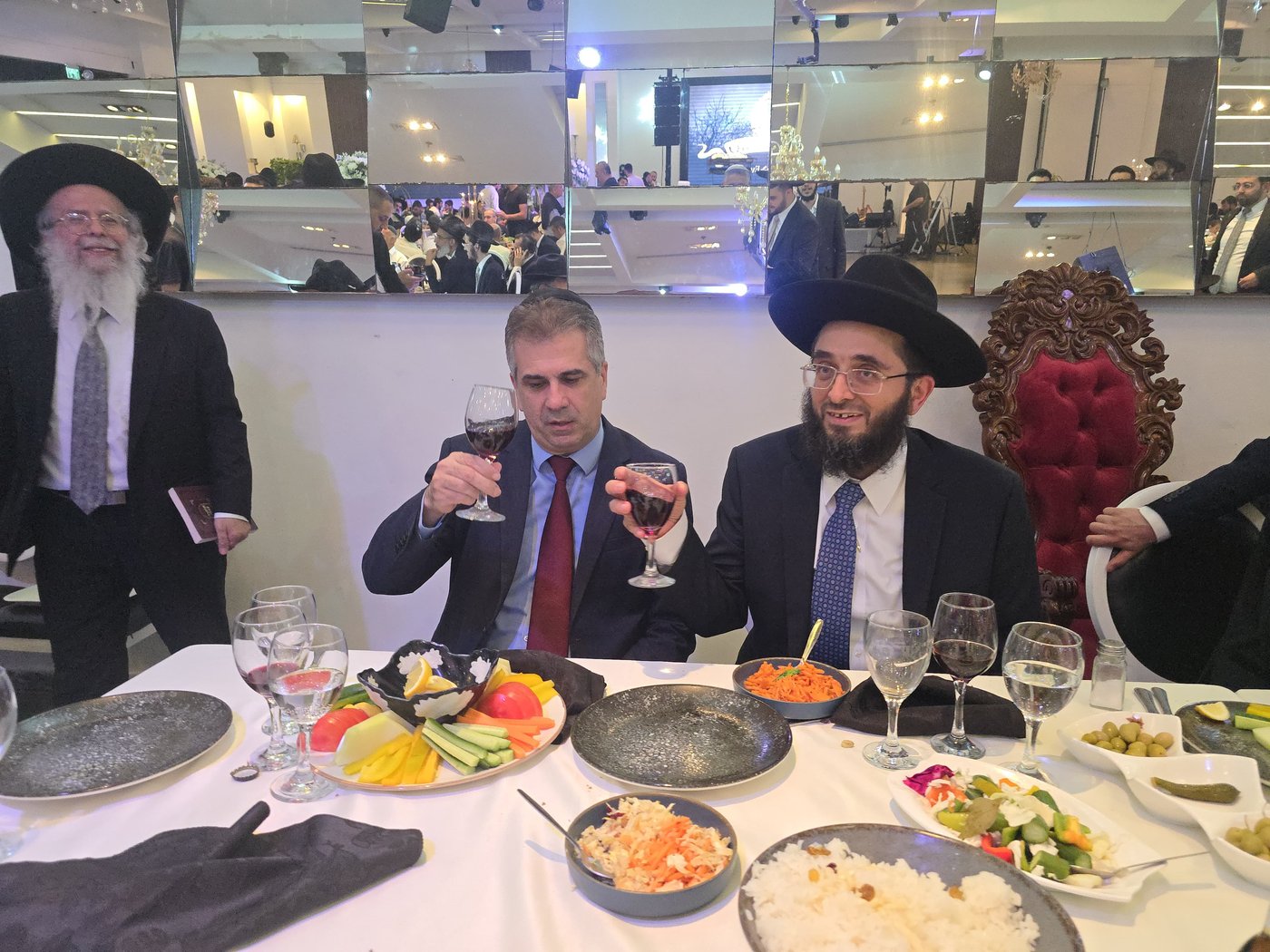 שמחת נישואי נכדת הגר"מ מאזוז