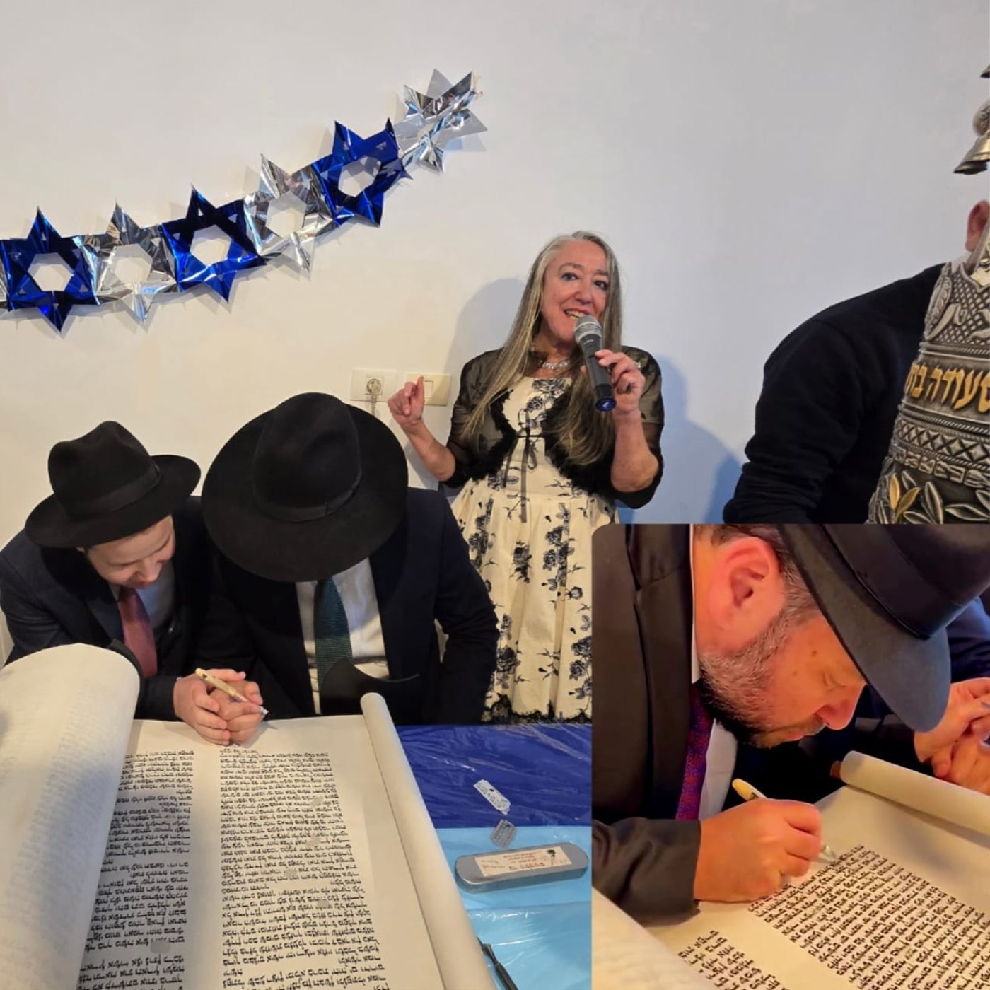 השבוע: בהכנסת ס"ת לזכרו של ר' אהרון הכהן בן אזוג שנפטר ללא זש"ק תרומת אחותו גב' יפה כהן תחי'