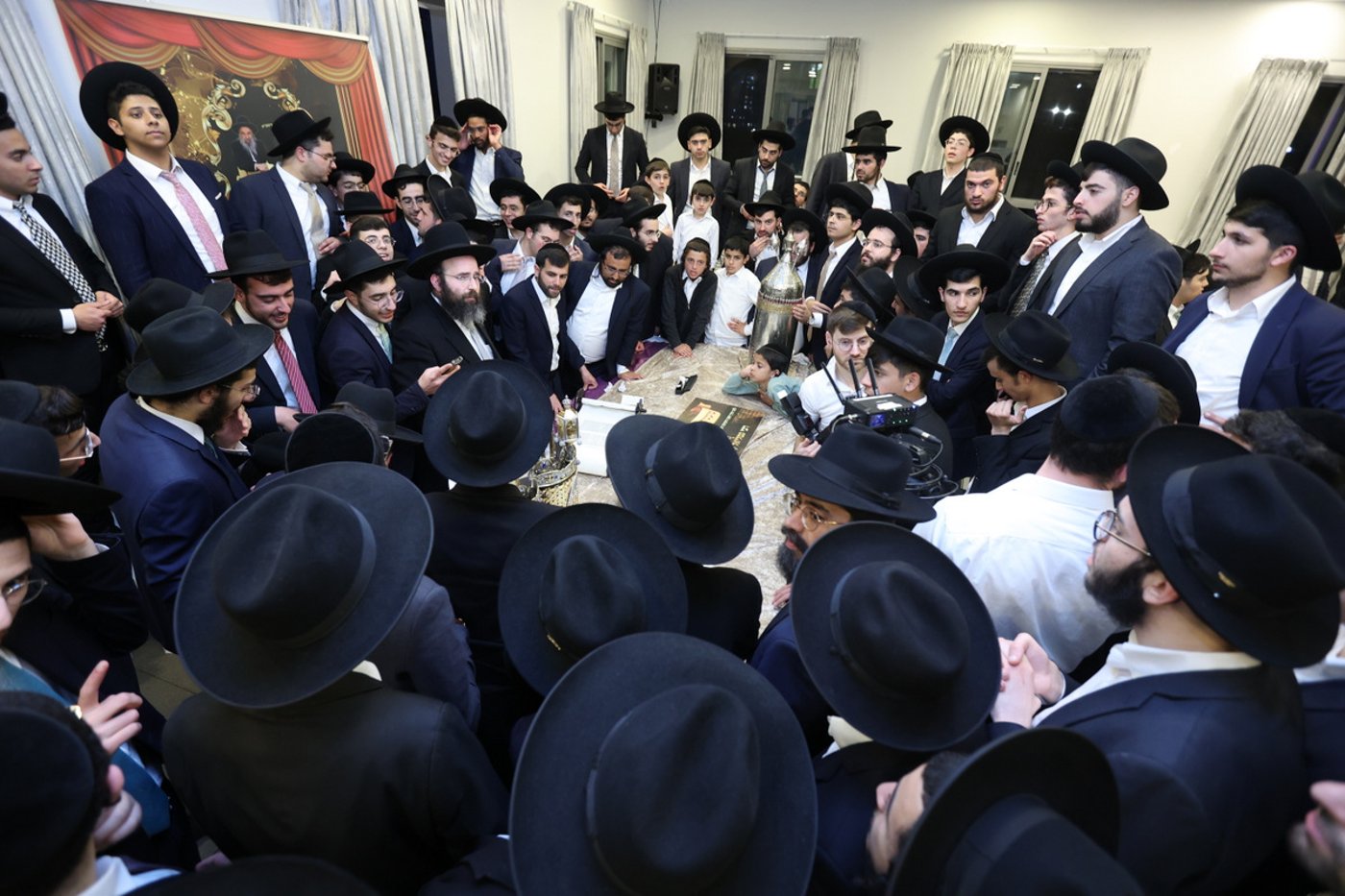 הילולא והכנסת ספר תורה לע"נ הגאון רבי רפאל אליהו ציון סופר זצ"ל
