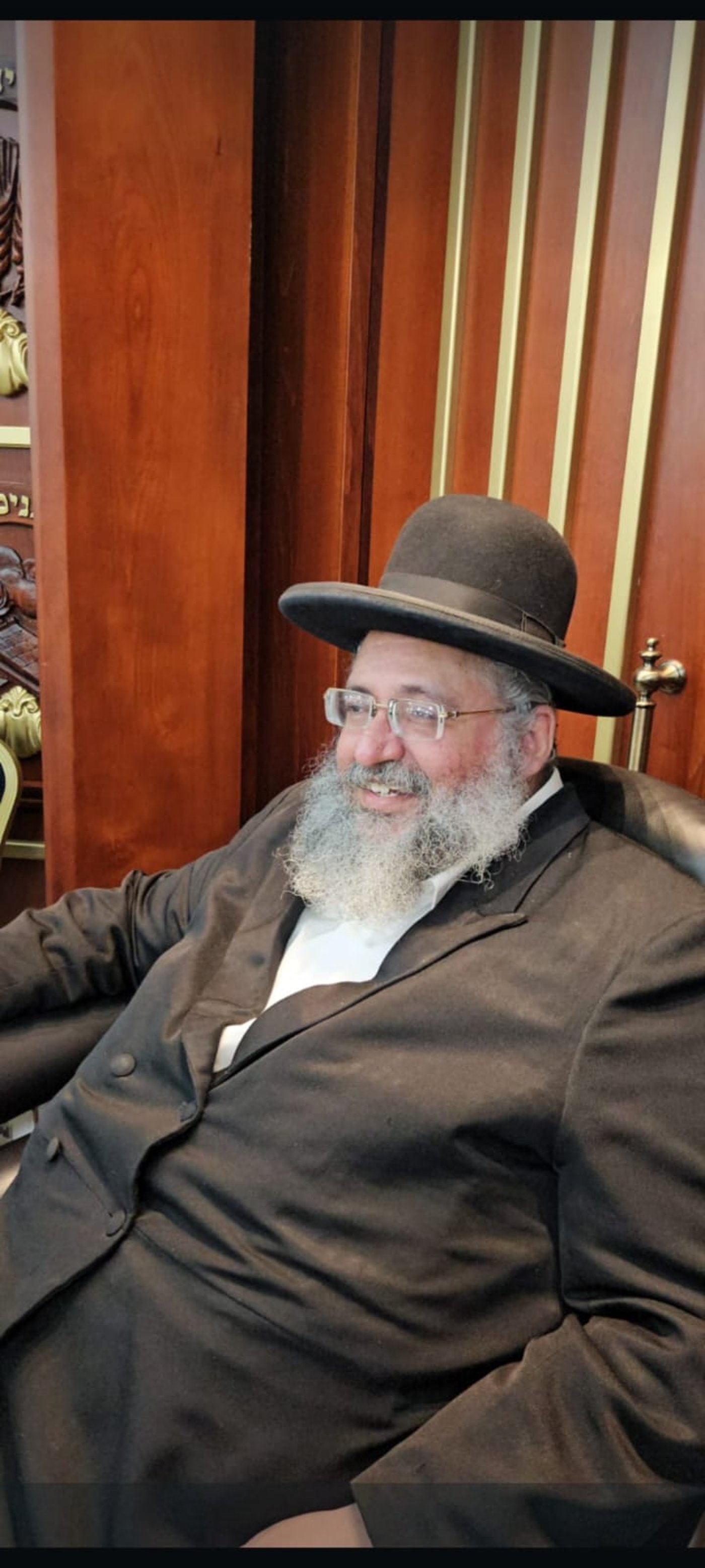 הרב חיים יוסף דוד אברג'ל, שעה קצרה לפני התאונה, בשיעור תורה באשדוד