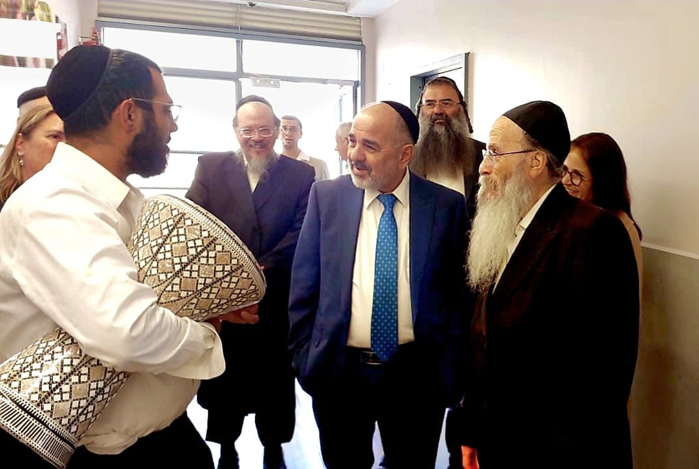 השר מרגי בביקור