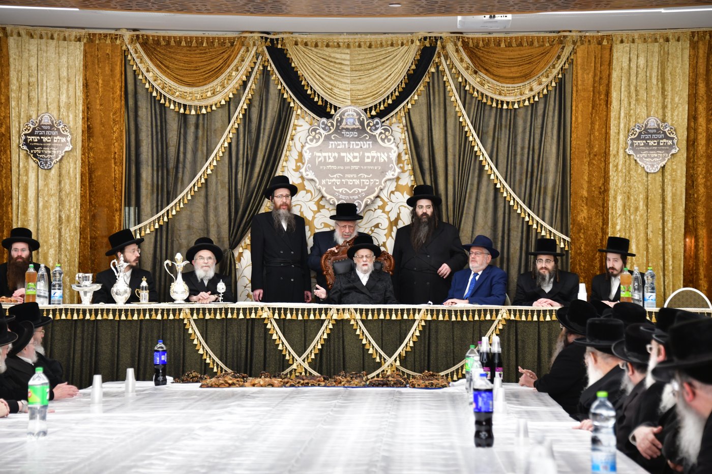 חנוכת הבית לאולם שמחות בסערט ויז'ניץ