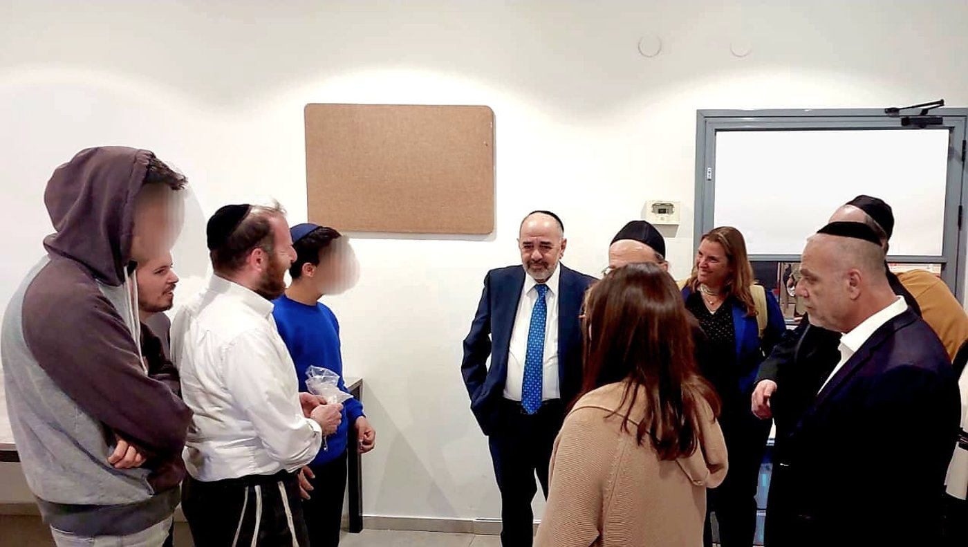 השר מרגי בביקור