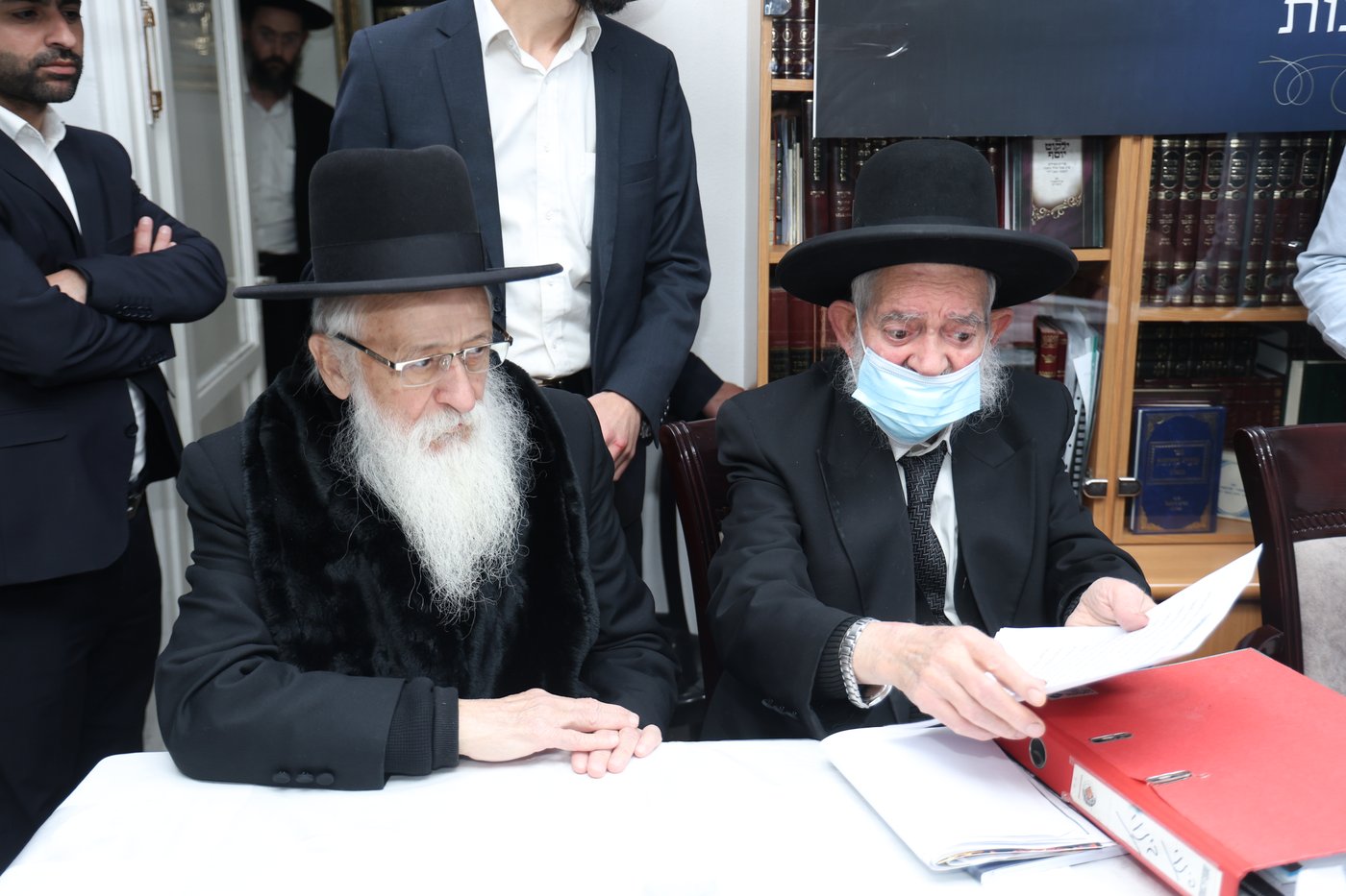 גדולי ישראל בכינוס נגד תוכניות פינוי בינוי" בירושלים