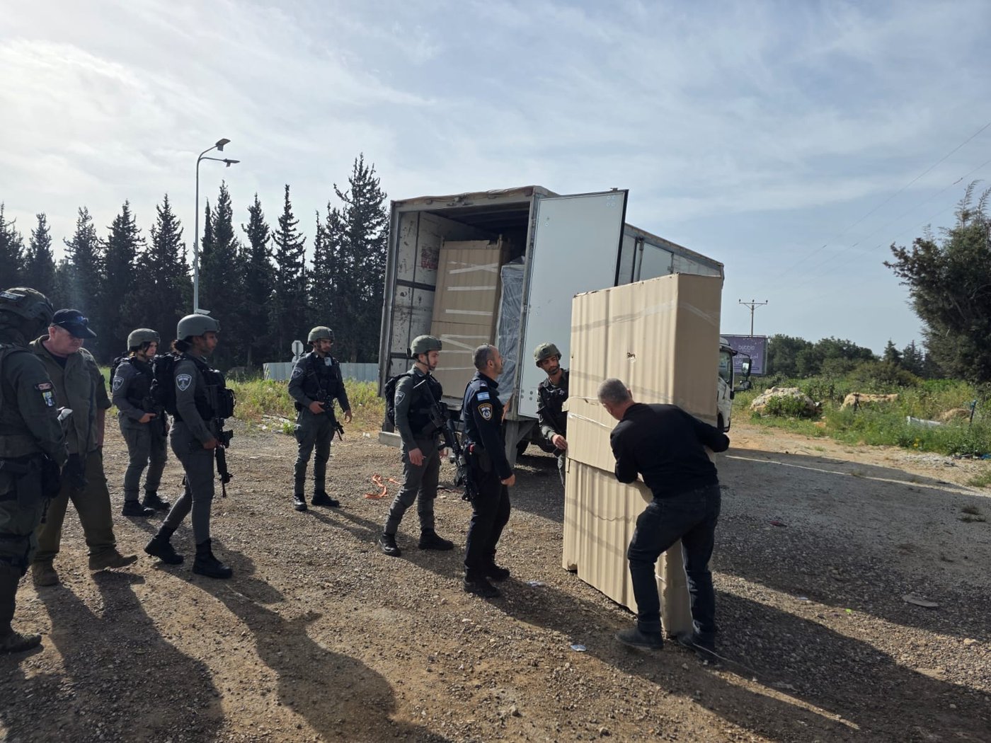 סיכול הברחת ענק של סיגריות מיו"ש