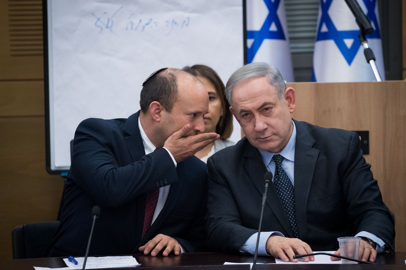 בנט ונתניהו בימים טובים יותר