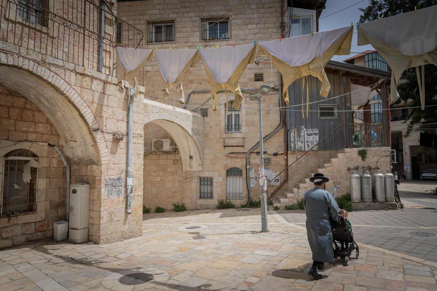 ערב פסח במאה שערים