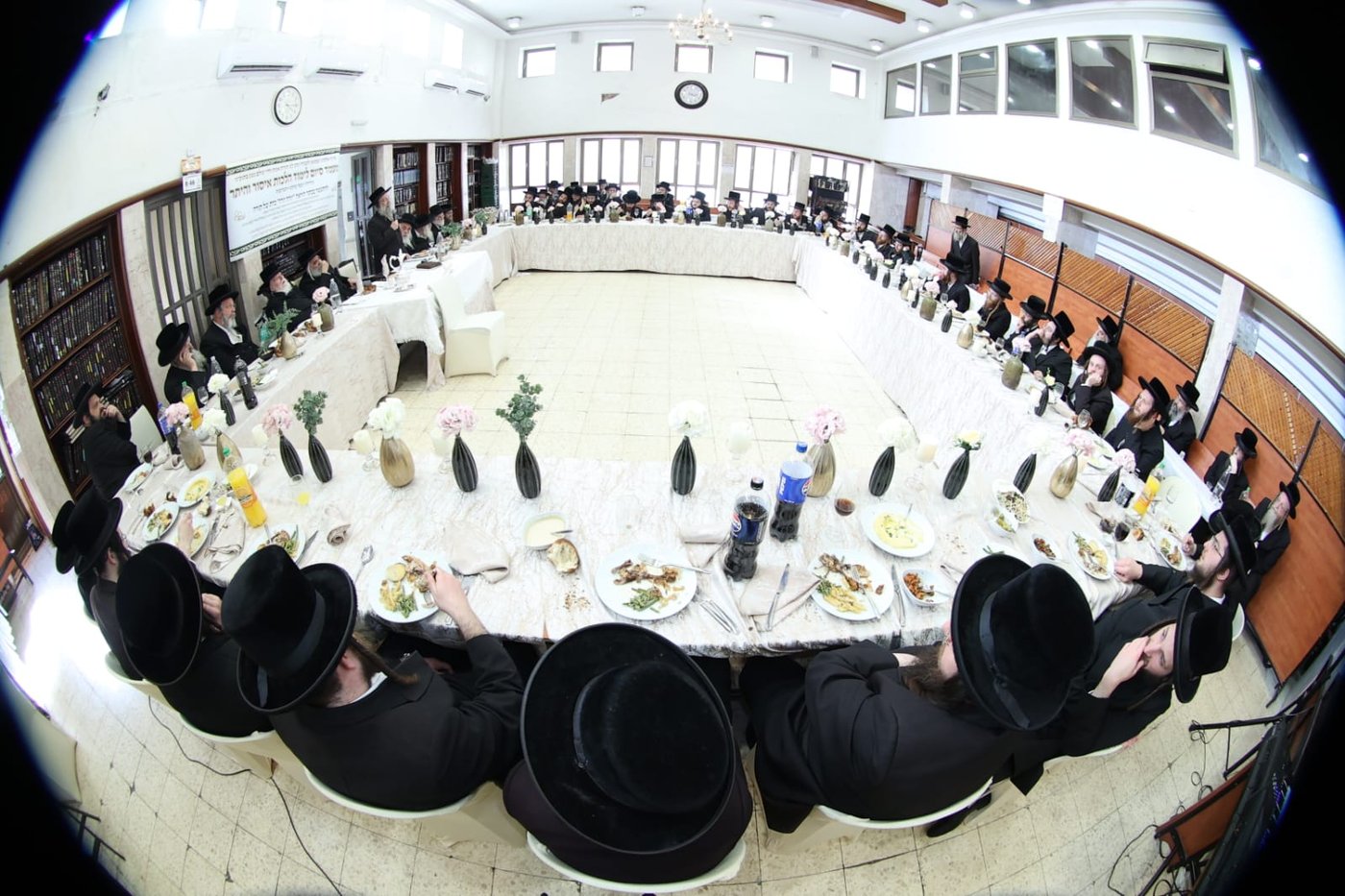 מעמד כבוד התורה בדושינסקיא 