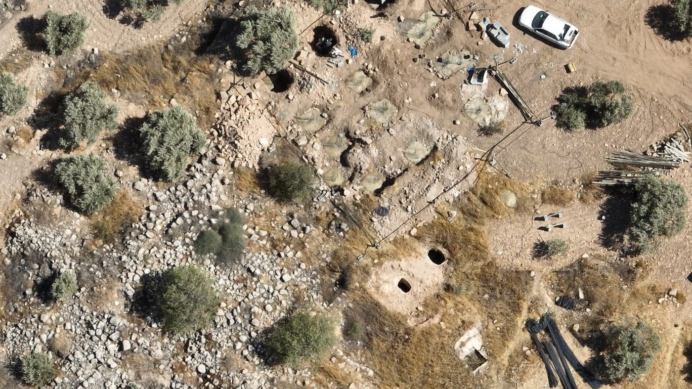 העיר המקראית נהרסת