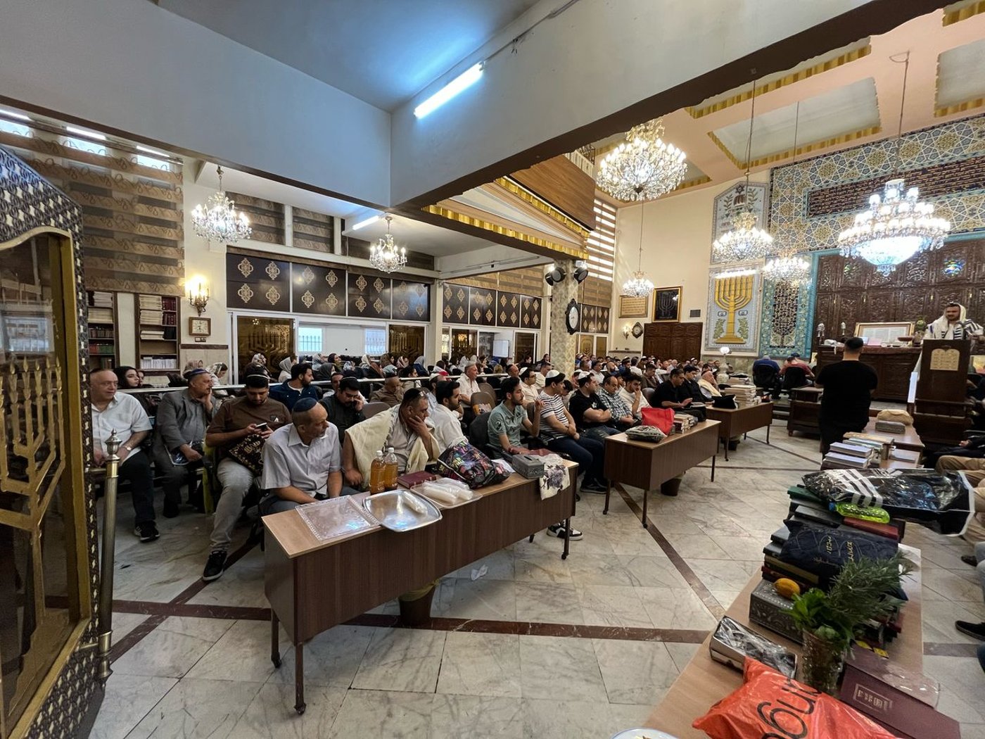 ערב פסח תשפ"ה: כך נראה סיום מסכת בק"ק טהרן