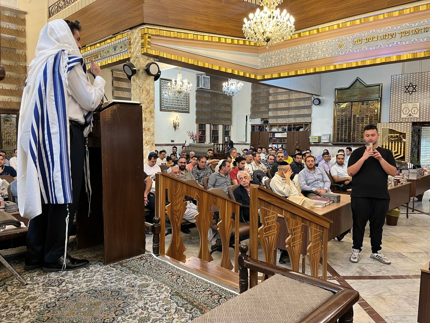 ערב פסח תשפ"ה: כך נראה סיום מסכת בק"ק טהרן