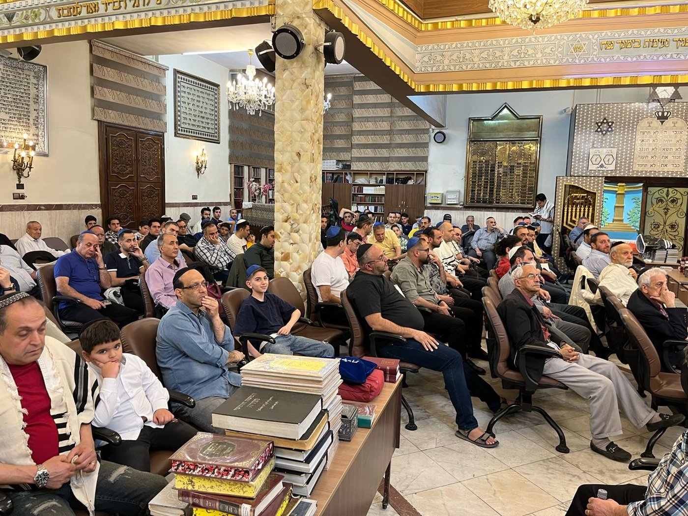 ערב פסח תשפ"ה: כך נראה סיום מסכת בק"ק טהרן