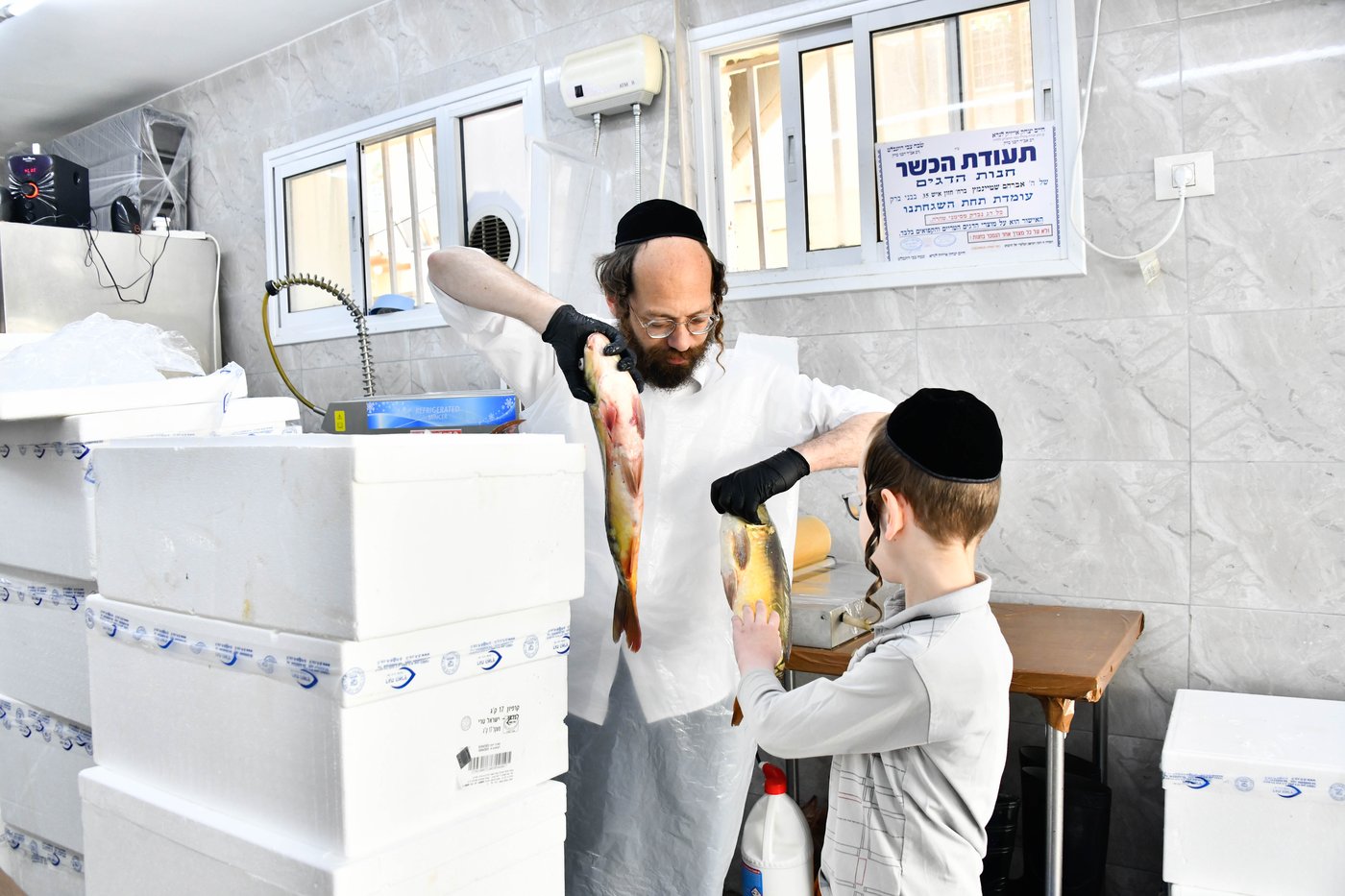 אווירת ערב פסח בבני ברק