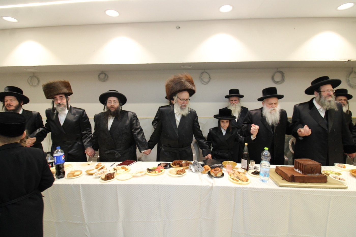 שמחת הבר מצווה בחצרות טורקא - צאנז ז'ימגראד