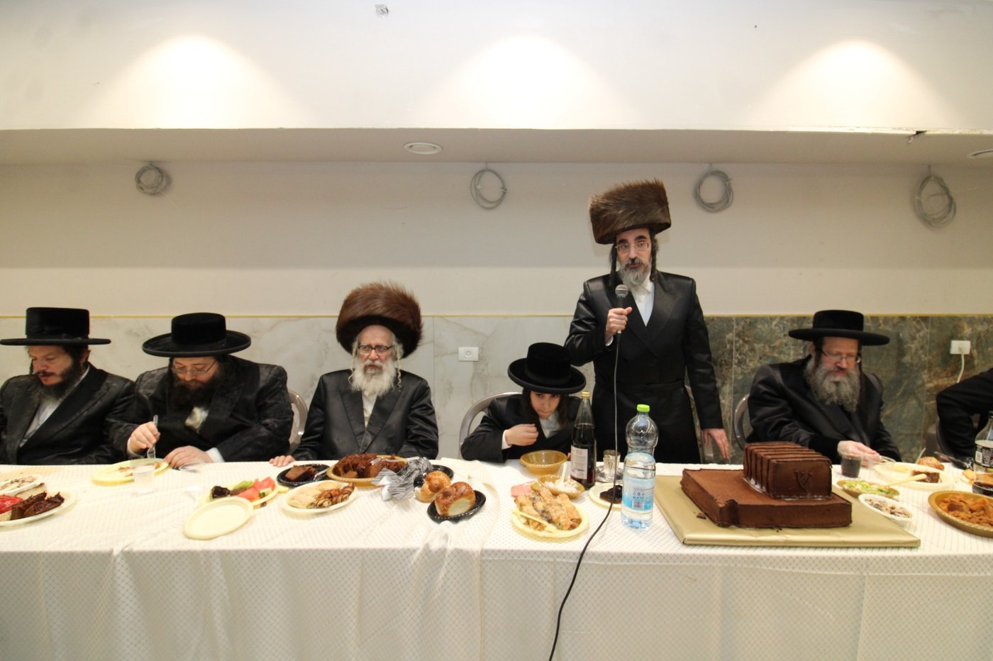 שמחת הבר מצווה בחצרות טורקא - צאנז ז'ימגראד