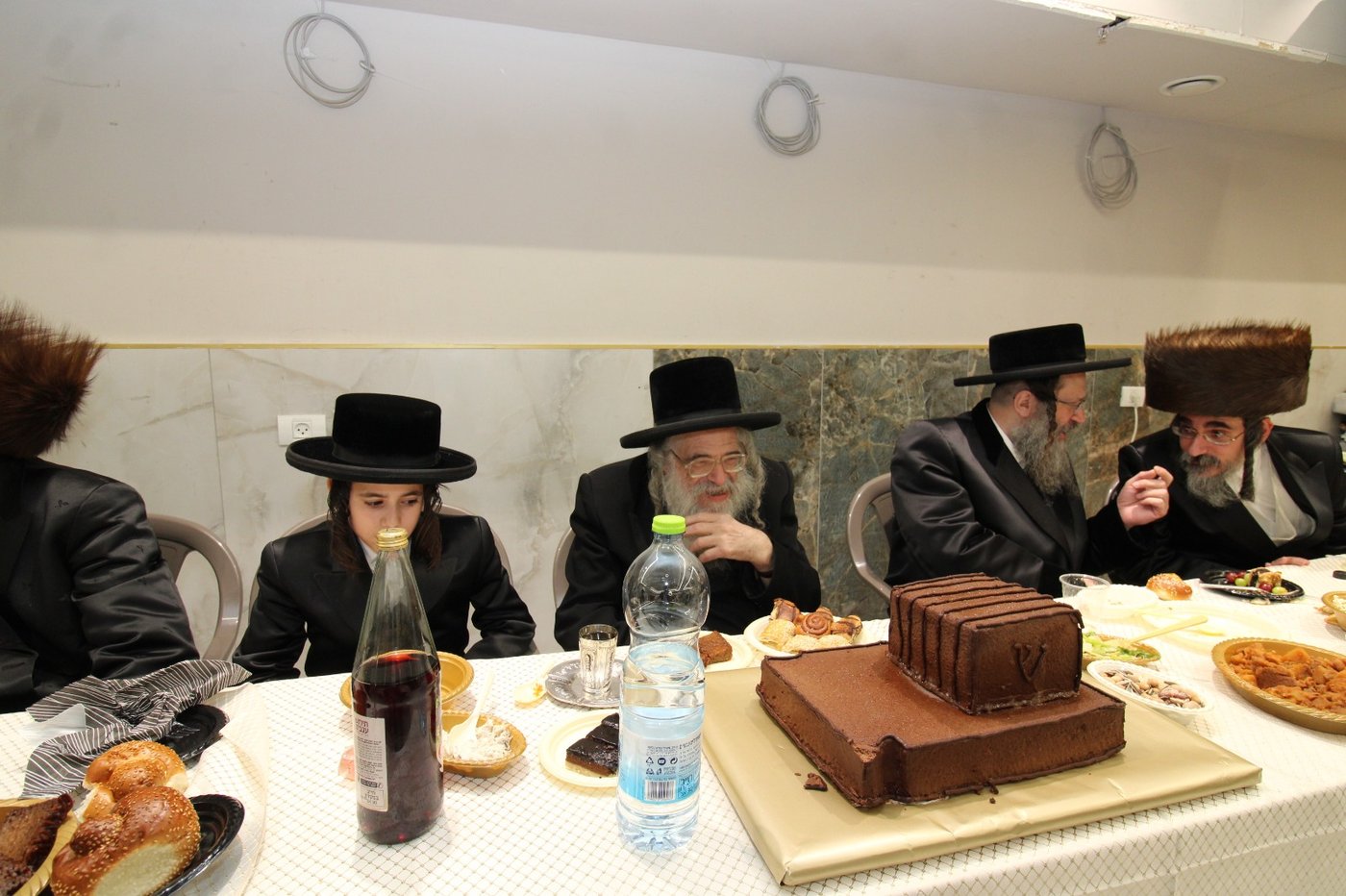 שמחת הבר מצווה בחצרות טורקא - צאנז ז'ימגראד